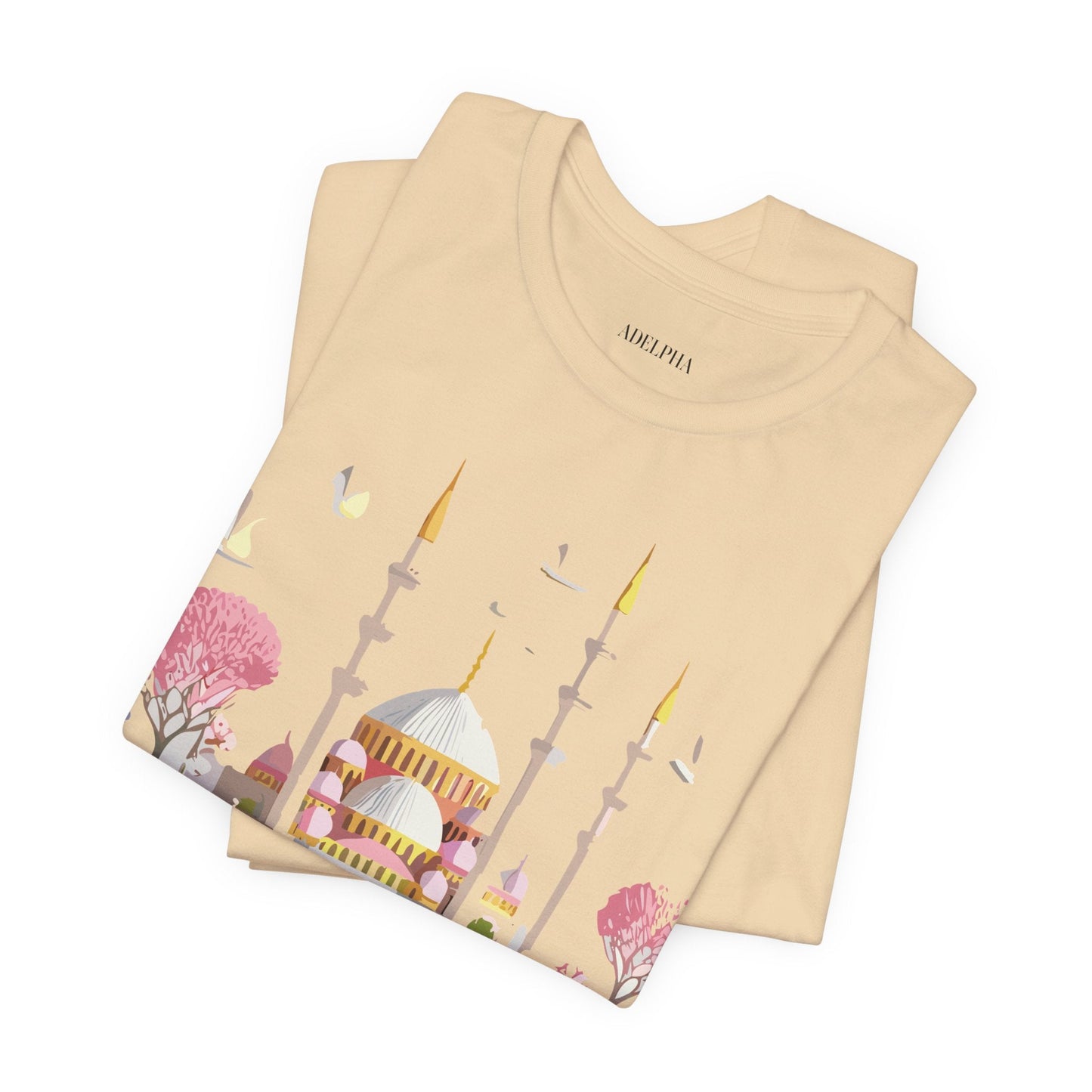 Istanbul Tourist Shirt Graphic Tee Unisex Jersey Short Sleeve Vintage Inspired Art Adelpha