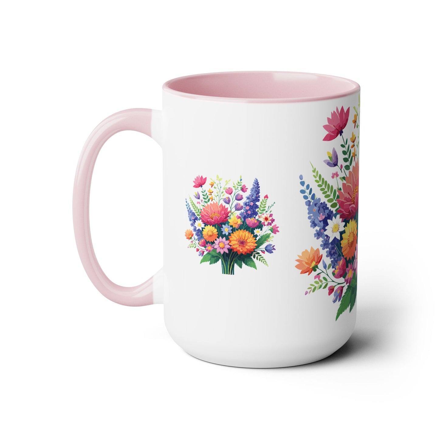 Floral Mug, Floral Cup
