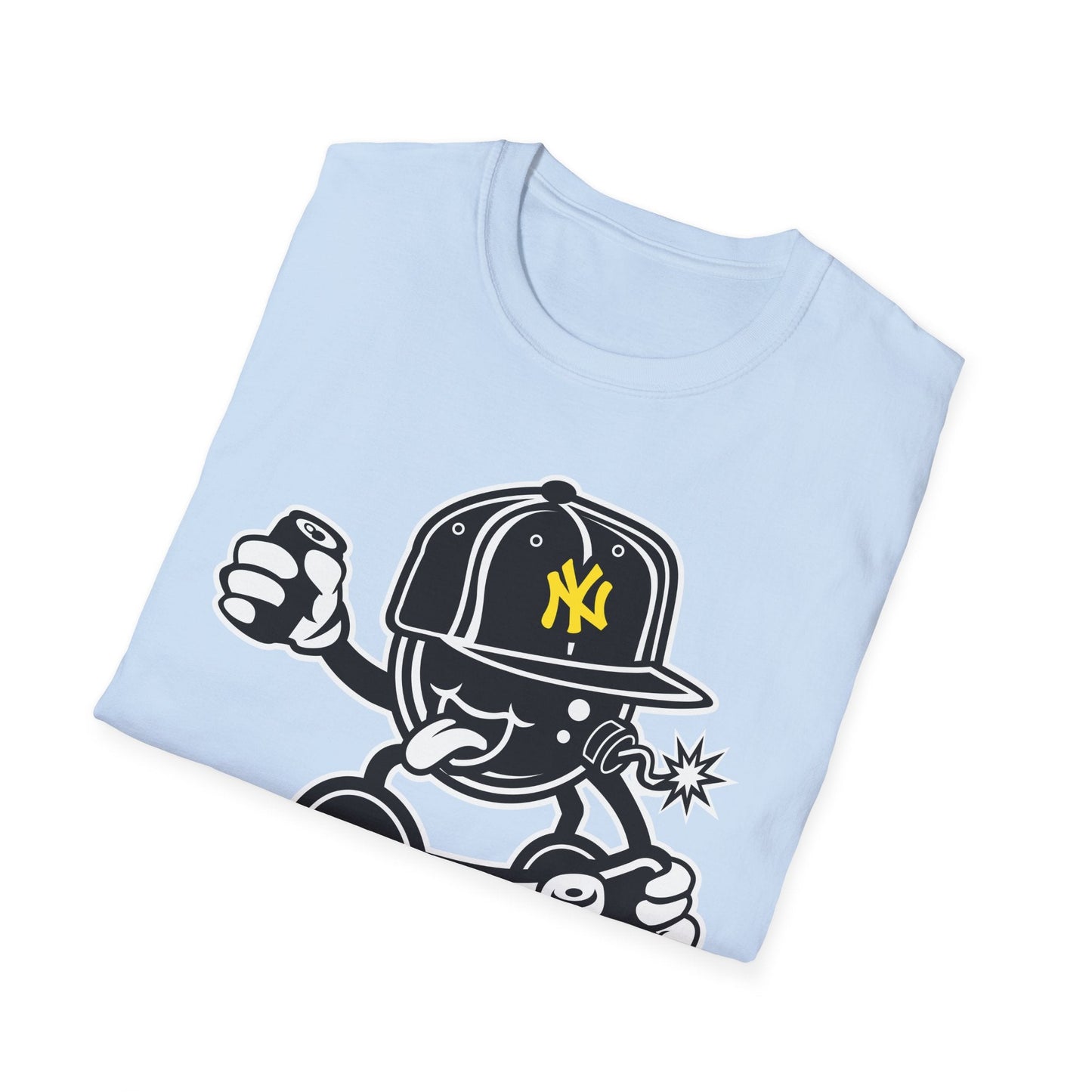 Cartoon T Shirt Animation Tee Funny Unisex Gildan Softstyle 64000 Cotton Breathable Lightweight Tee