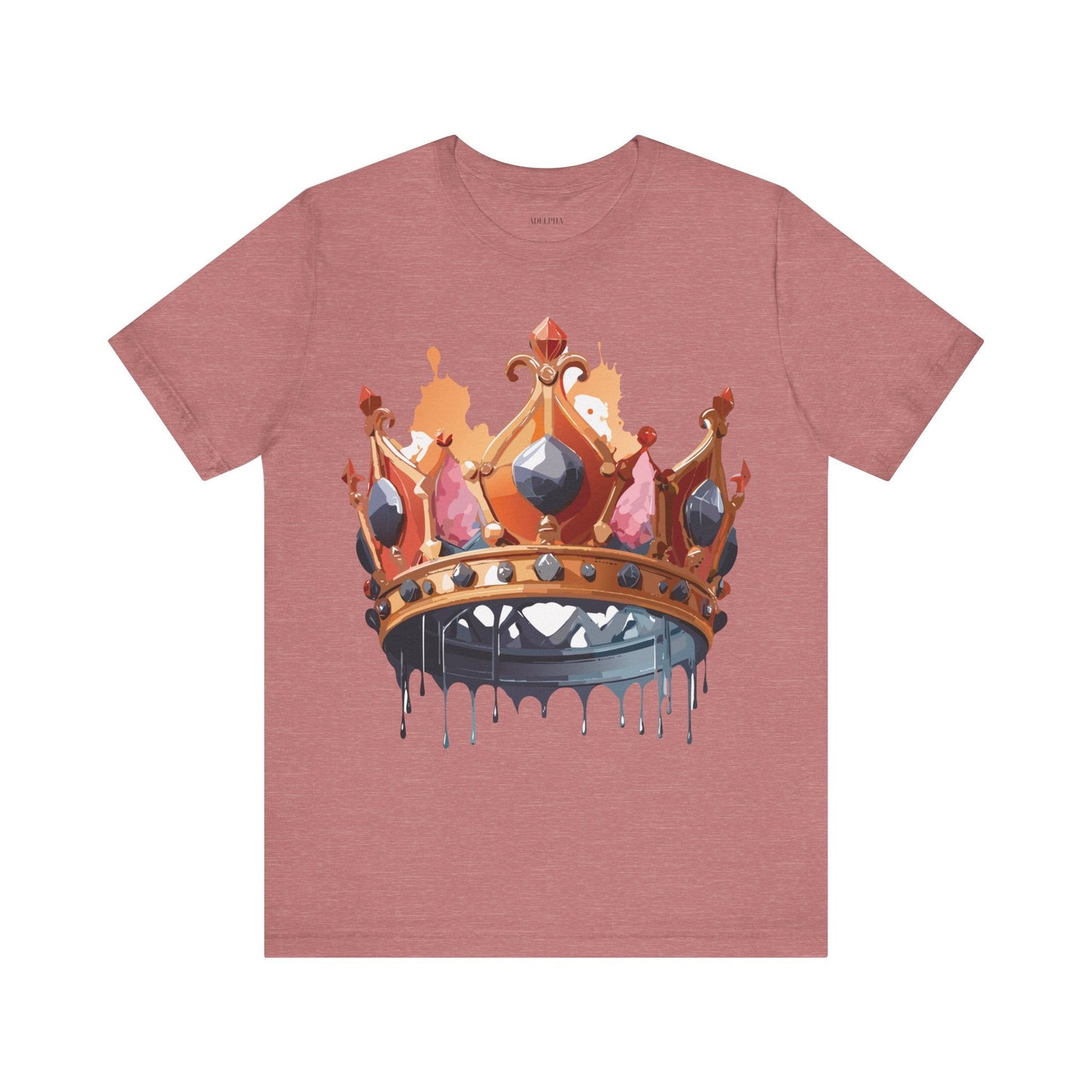 Crown Graphic Unisex 100 Cotton Vintage Artwork Tee 10