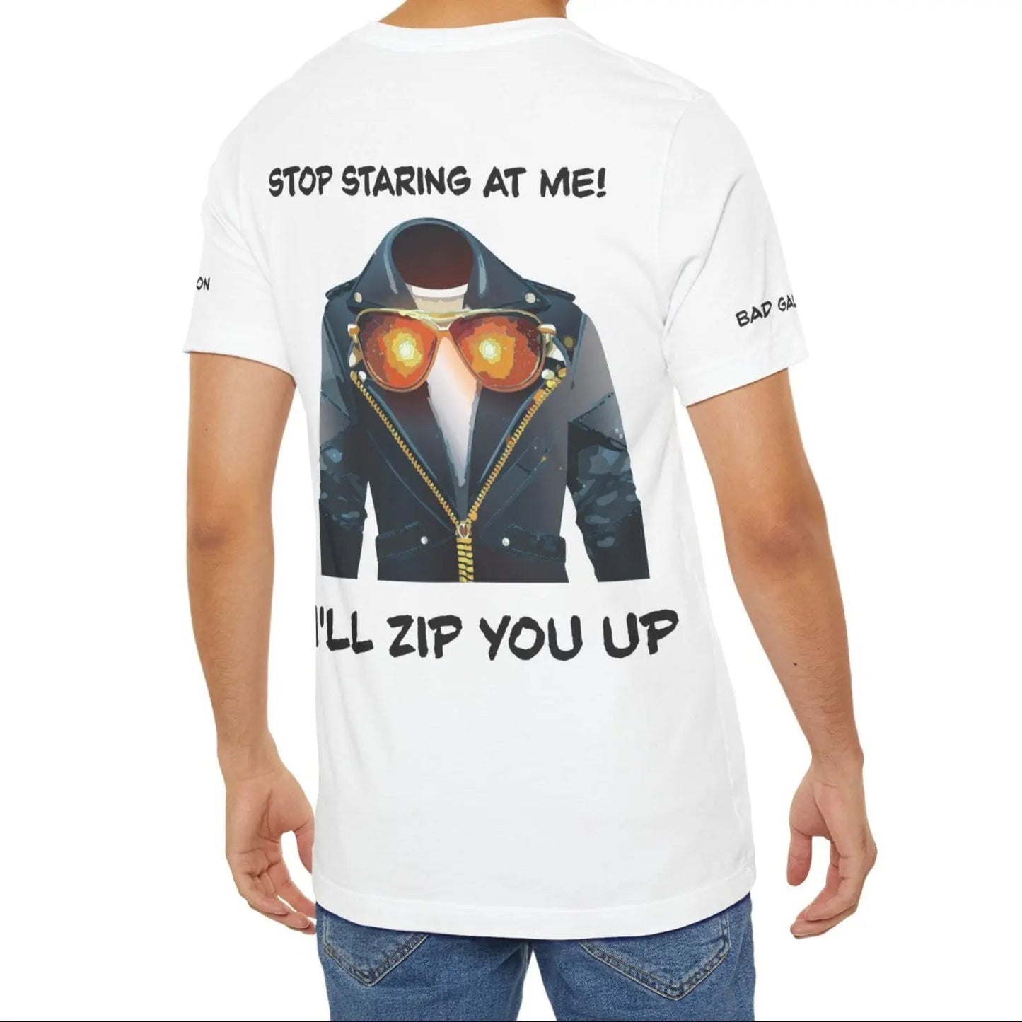 Bad Galaxy Animal T Shirt Cotton Comfort Eco Friendly Inks Printed In USA Free Shipping