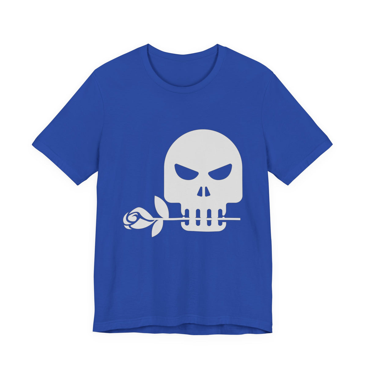 Camiseta unisex de algodón con calavera