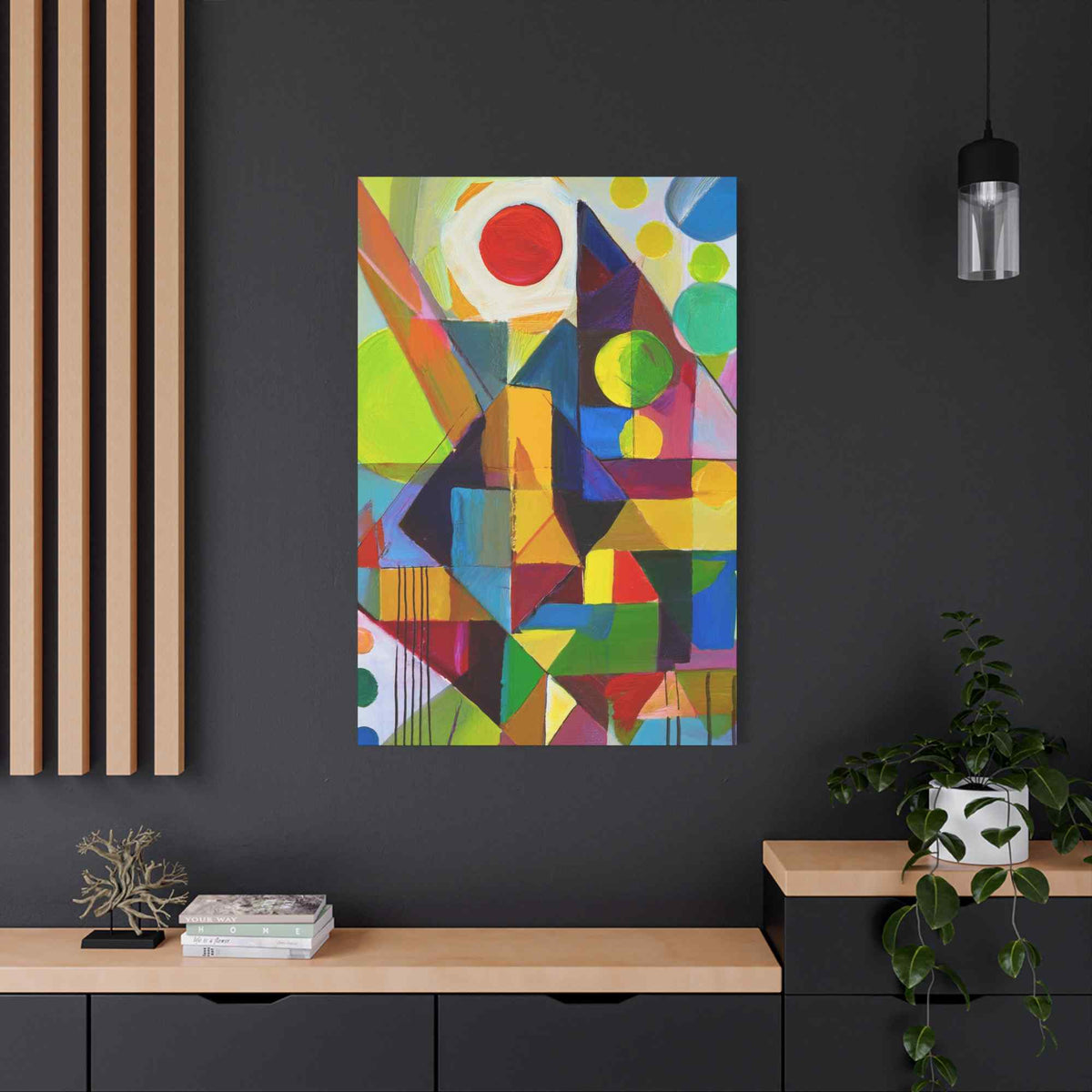 Abstract Painting Print Canvas 20x24,20x30,24x30, 24x32,24x36,30x40, 32x48,36x48,40x60 Pine-Wood Inner Frame ABS-6