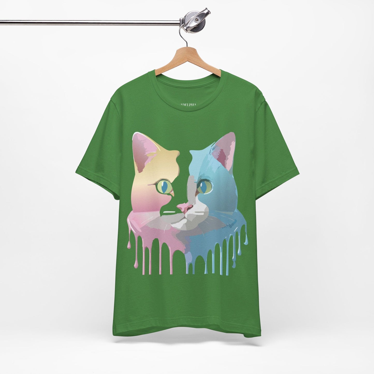 Cat Graphic Tee Unisex Vintage Inspired Shirt By Adelpha Limited Edition