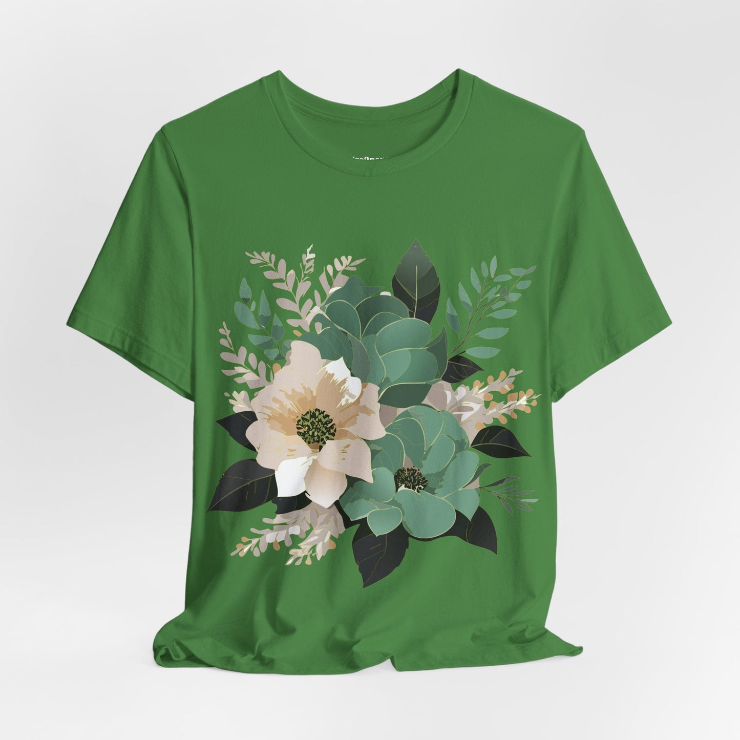 Flowers Shirt Floral Shirt Unisex Jersey Short Sleeve Tee From Flowers Collection Retro2Nova