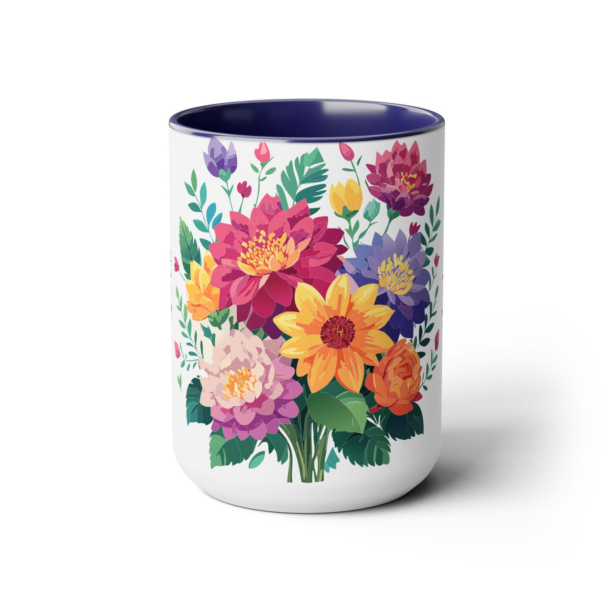 Floral Mug, Floral Cup