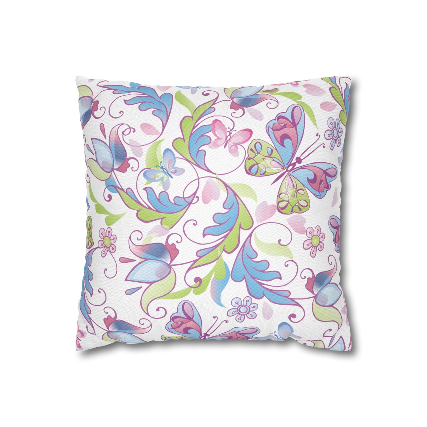 Floral Poly Pillowcase