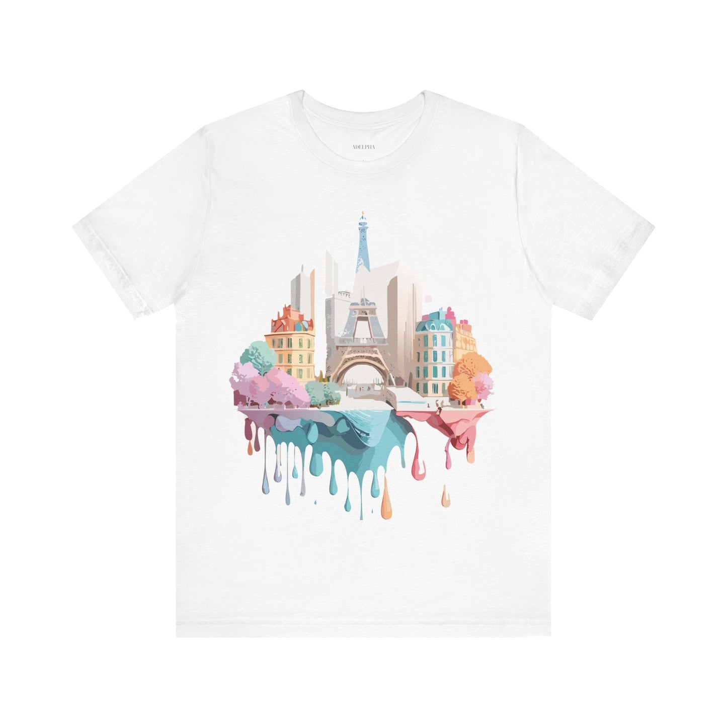 Adelpha Paris Graphic Tee Unisex Jersey Short Sleeve Vintage Inspired Artwork Collection
