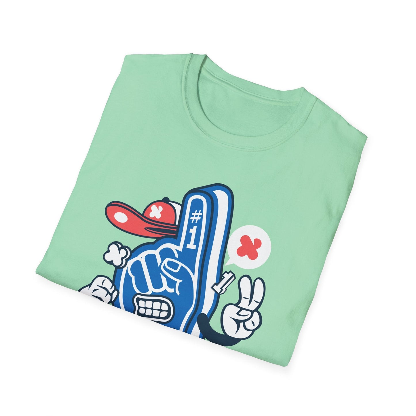 Cartoon T Shirt Animation Tee Unisex Funny Tee Gildan Softstyle 64000 100 Percent Ring Spun Cotton