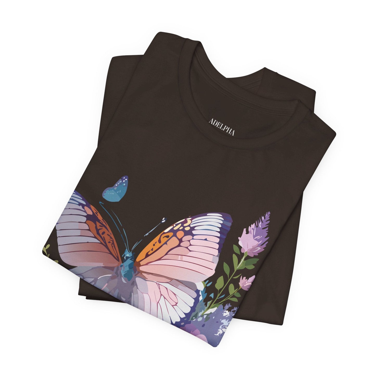 Butterfly Graphic Tee Unisex Adelpha Vintage Inspired Art Design Tee