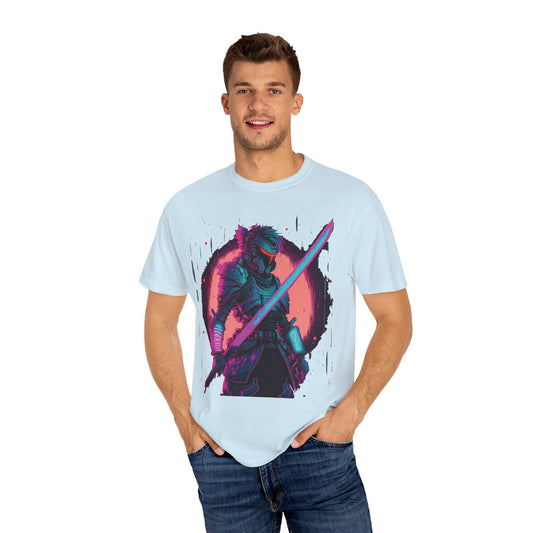 Unisex T-shirt with Knight in Armor