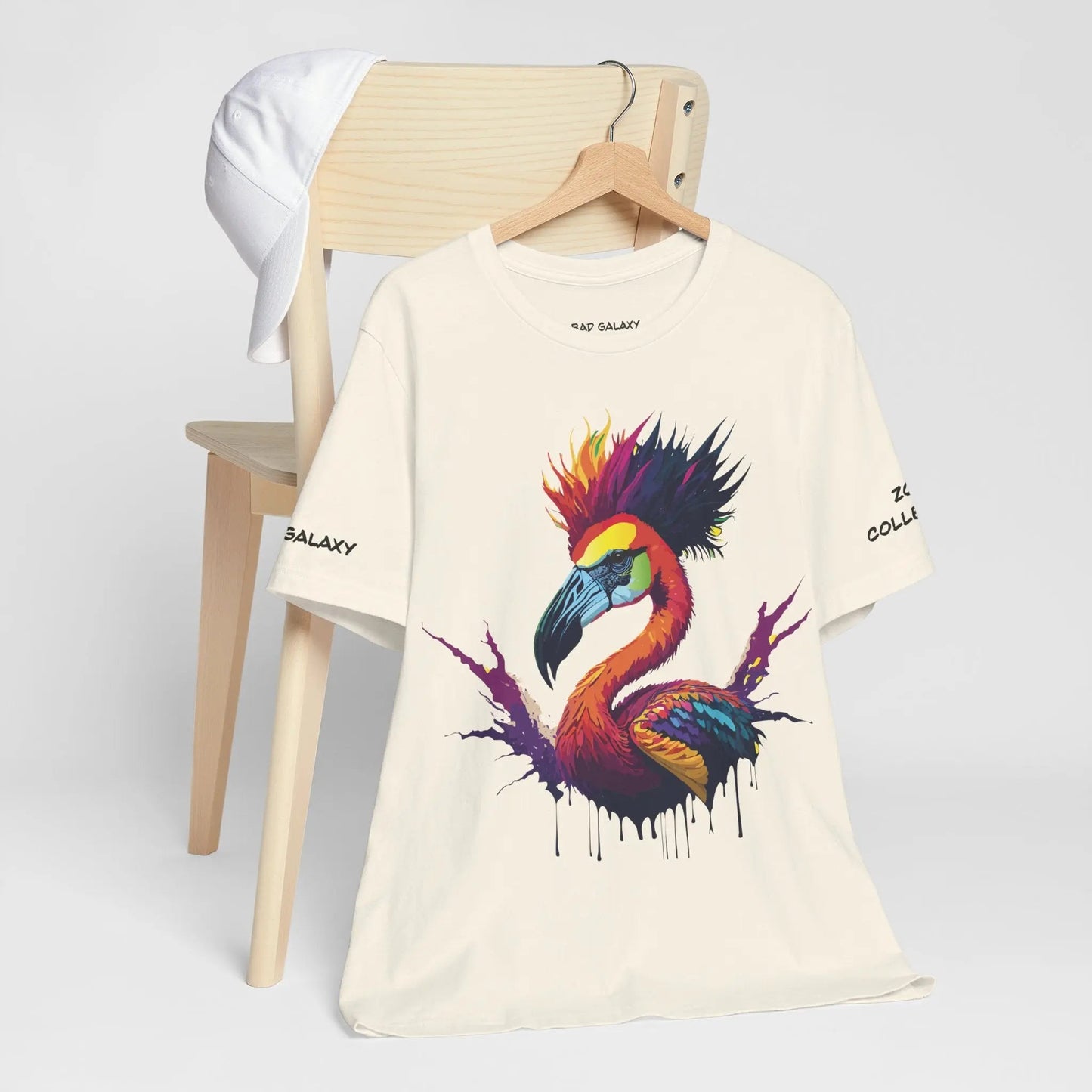 Animal T Shirt By Bad Galaxy Made To Order Cotton Tee With Eco Friendly Inks Soft Comfort Fit