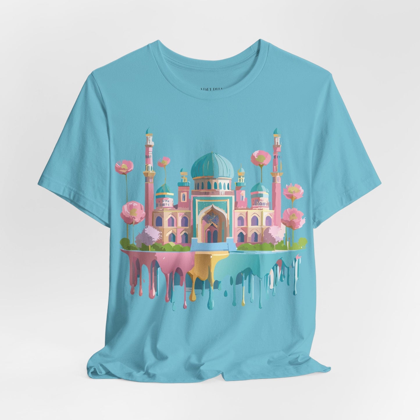 Tourist Shirt With Tashkent Graphic Tee Unisex Jersey Short Sleeve Vintage Inspired Artwork Adelpha
