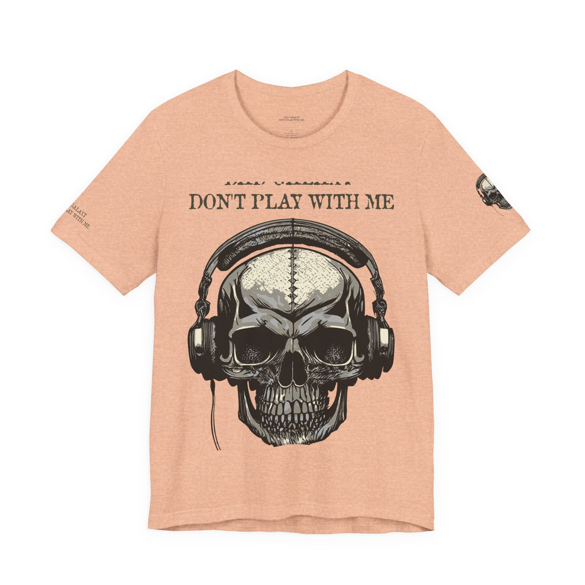 Skull Rock Graphic Unisex Cotton Bella+Canvas Tee with Art Design b45