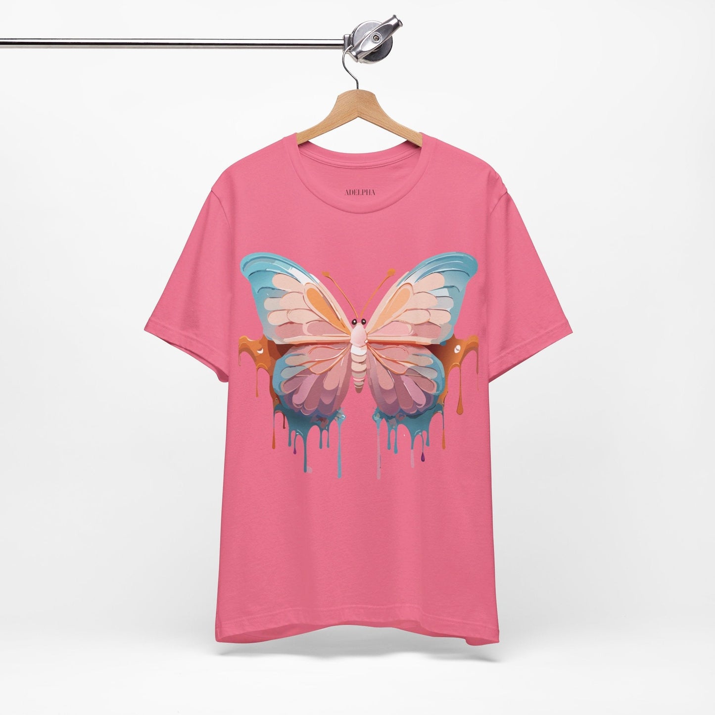 Adelpha Vintage Inspired Graphic Tee Unisex Short Sleeve Shirt