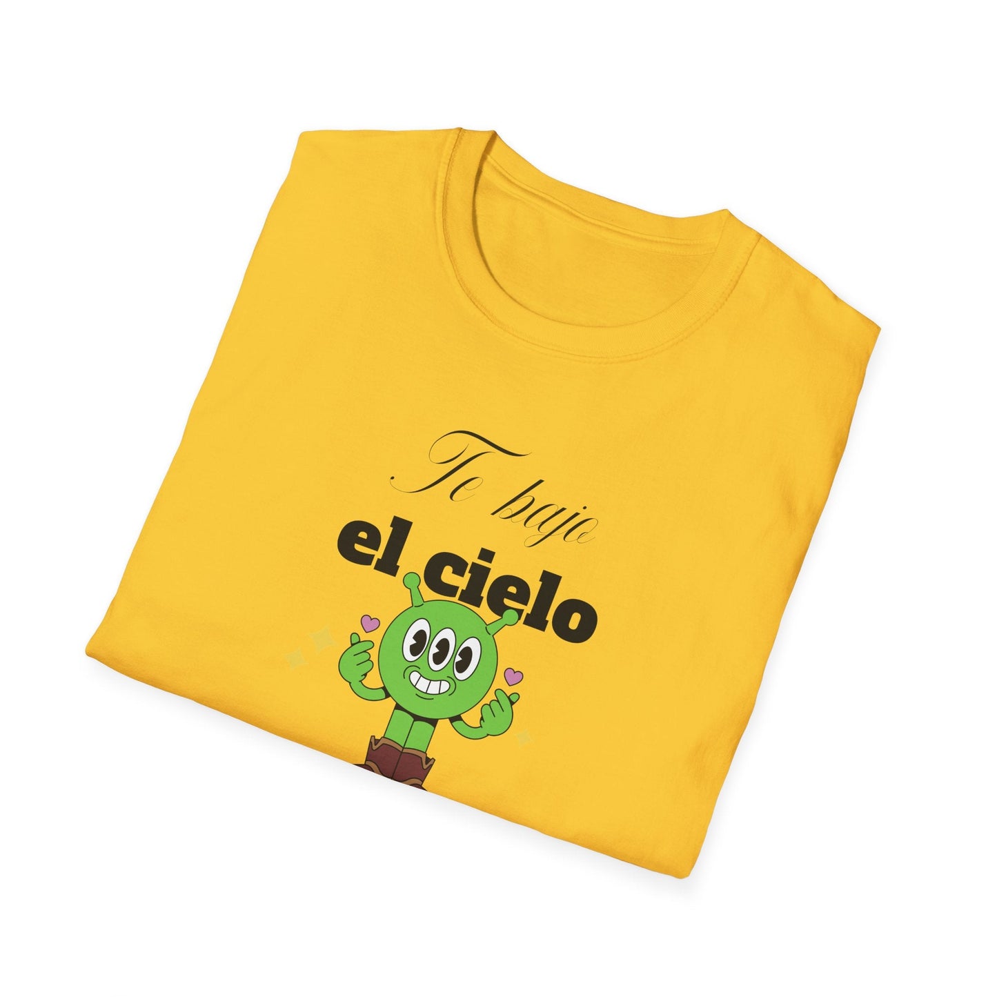 TShirt  Spanish Te llevo el cielo y las estrellas Cute Cactus Graphic