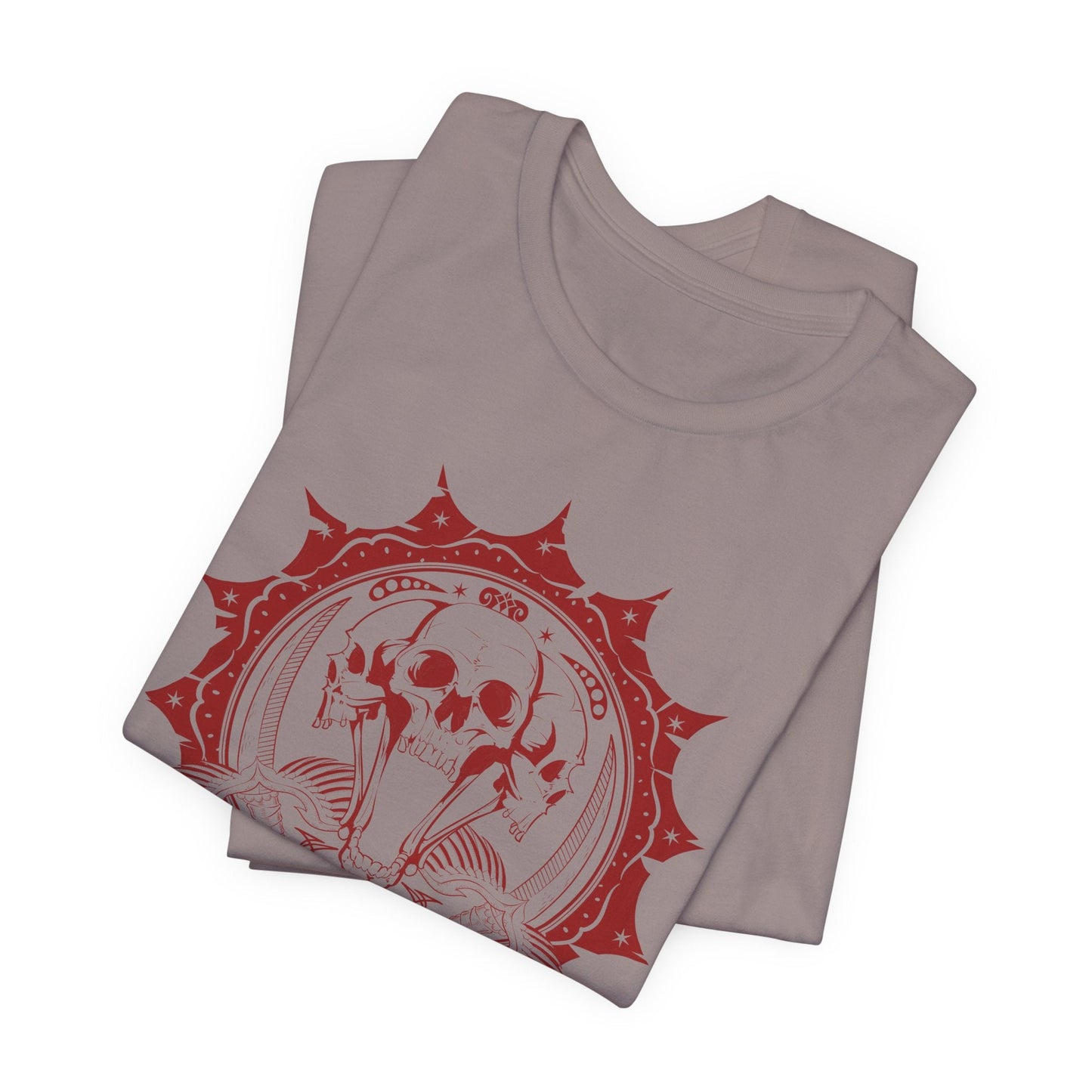 Skull Elephant Mandala Tee Boho Skull Graphic Shirt Art-51