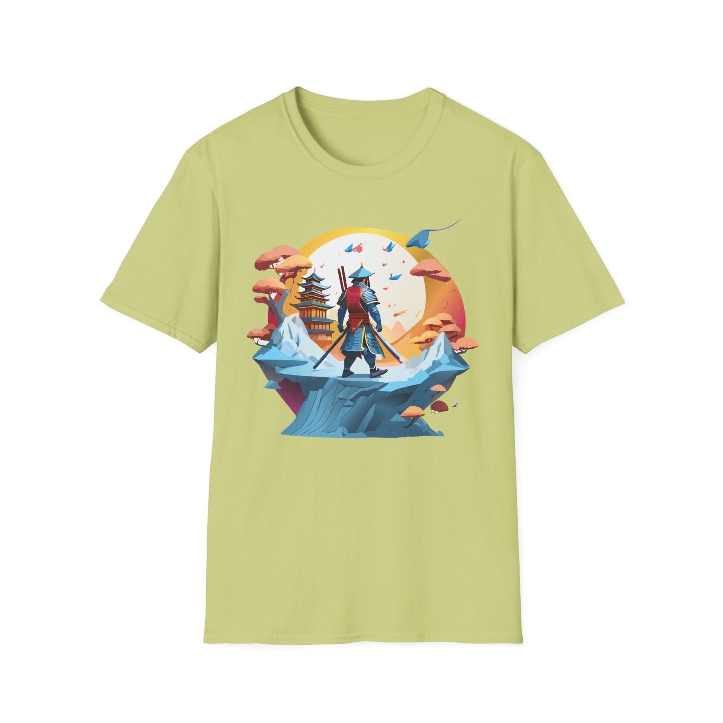 Samurai Shirt Unisex T Shirt Softstyle 64000 Gildan Tee For Everyday Comfort Durable Breathable