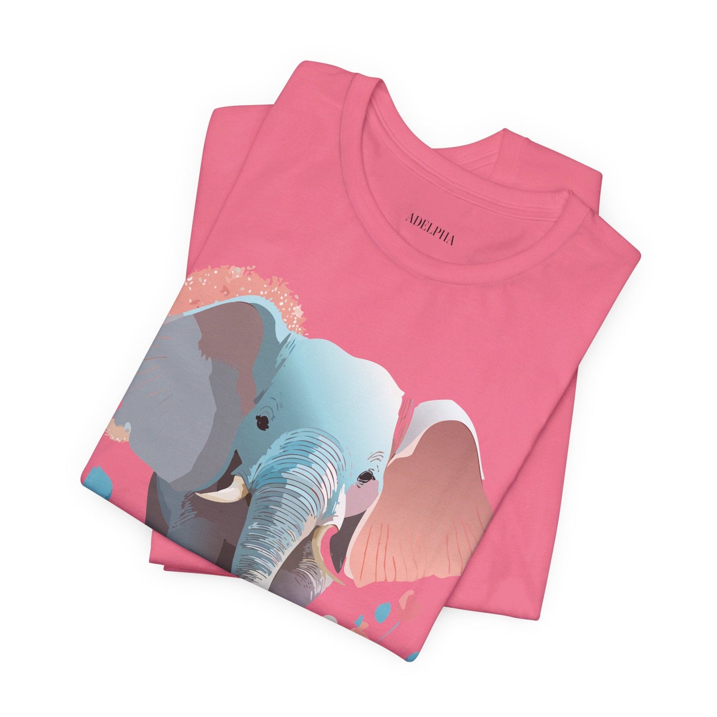 Elephant Graphic T Shirt By Adelpha Unisex Jersey Short Sleeve Artwork Tee Vintage Inspired