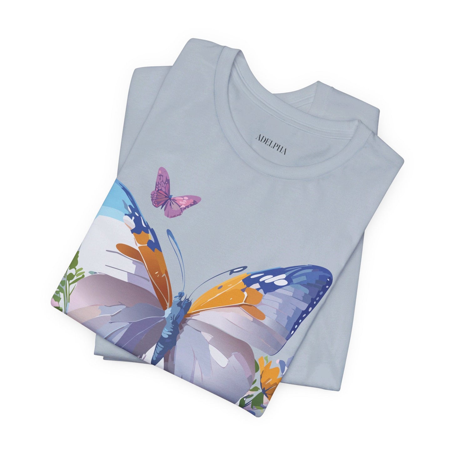 Butterfly Graphic Tee From Adelpha Vintage Artwork Unisex Short Sleeve Shirt