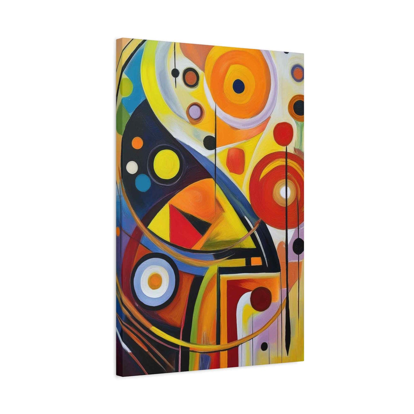 Abstract Painting Print Canvas 20x24,20x30,24x30, 24x32,24x36,30x40, 32x48,36x48,40x60 Pine-Wood Inner Frame ABS-7