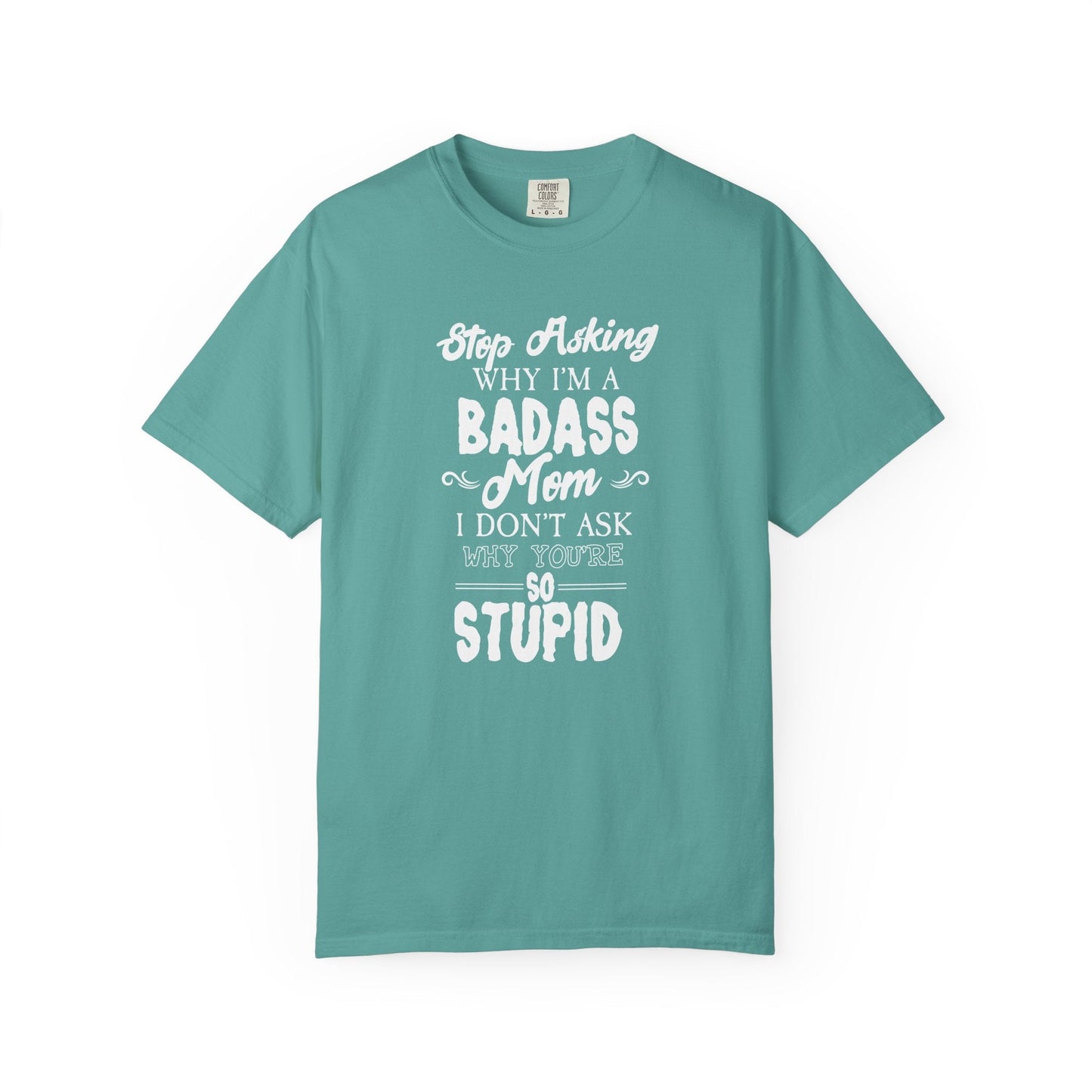 Mom T-shirt Mother's Day Mama Tee Unisex Comfort Colors Garment-Dyed Cotton h39