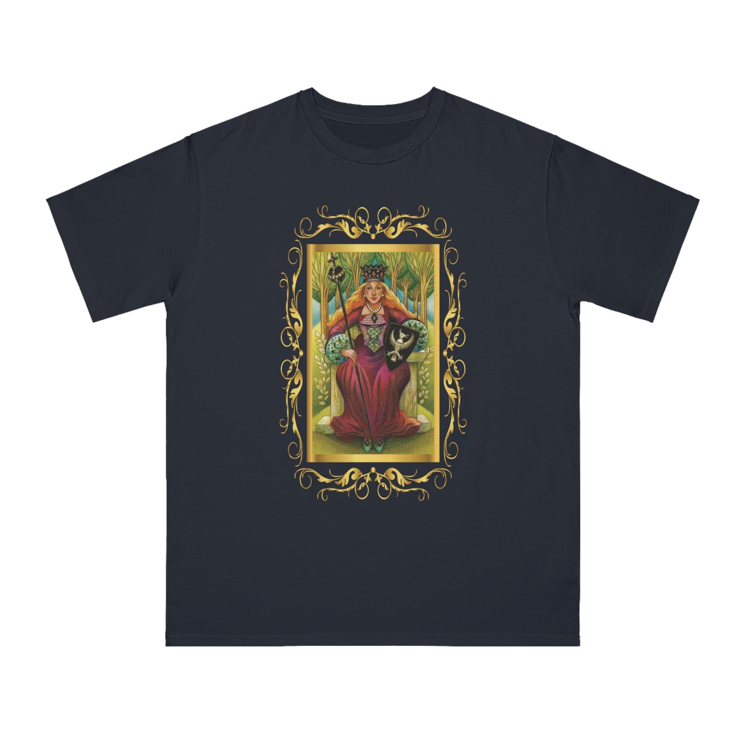 Camiseta unisex de algodón orgánico con cartas del tarot