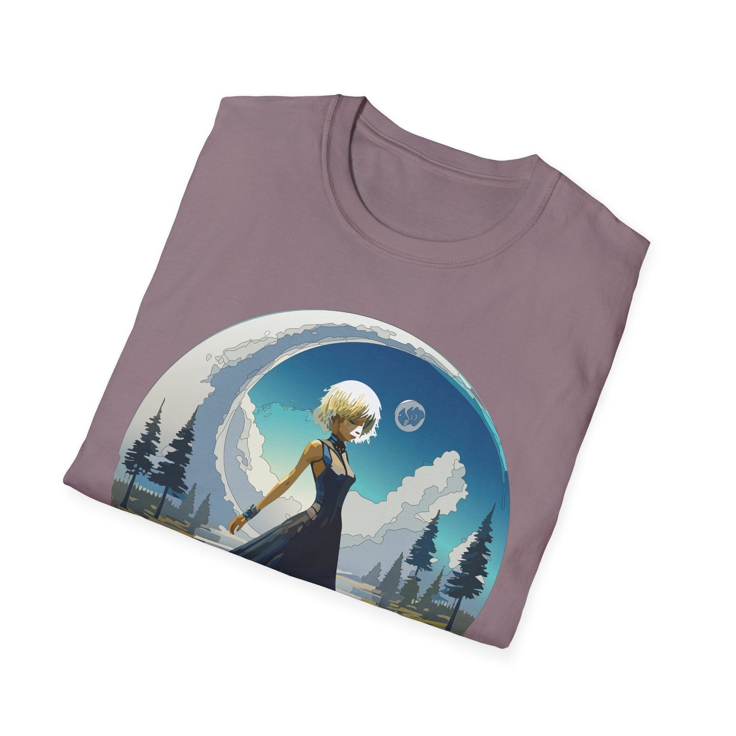 Womens Graphic T Shirt Art Design Tee Gildan Softstyle 64000 Unisex Short Sleeve