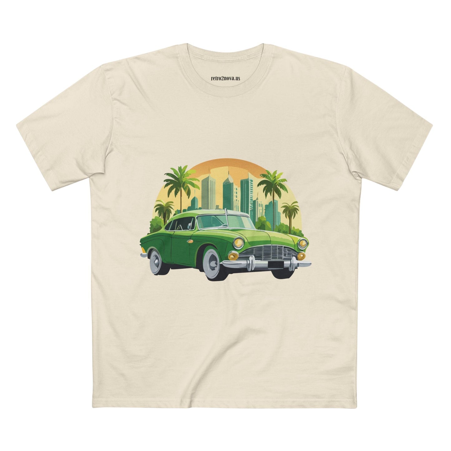 Retro Car Shirts Vintage Car Shirts Unisex Premium Cotton Tee With Original Art Design
