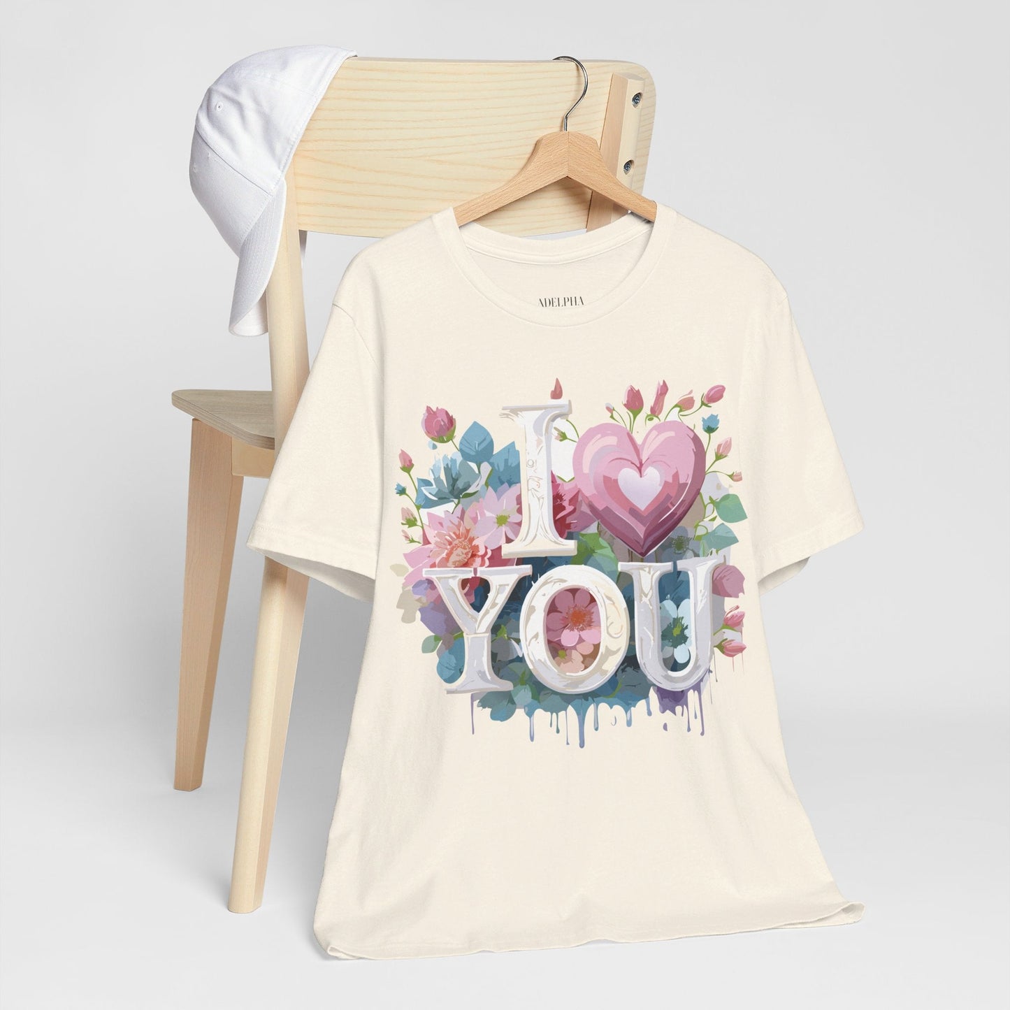 Valentine Graphic Tee Unisex Adelpha Art Design Vintage Inspired T Shirt For Everyday Wear