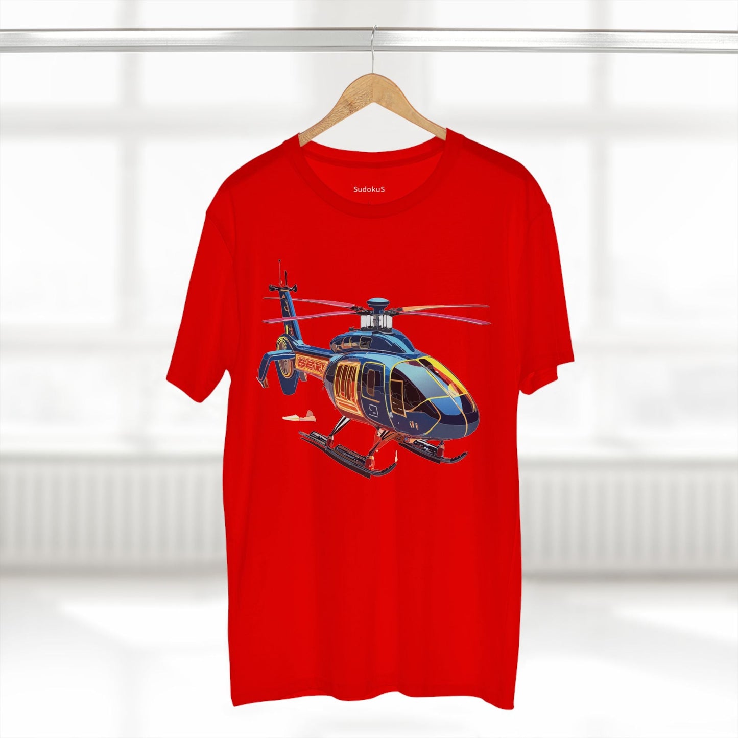 Chopper Graphic Unisex 100 Cotton Staple Tee 8