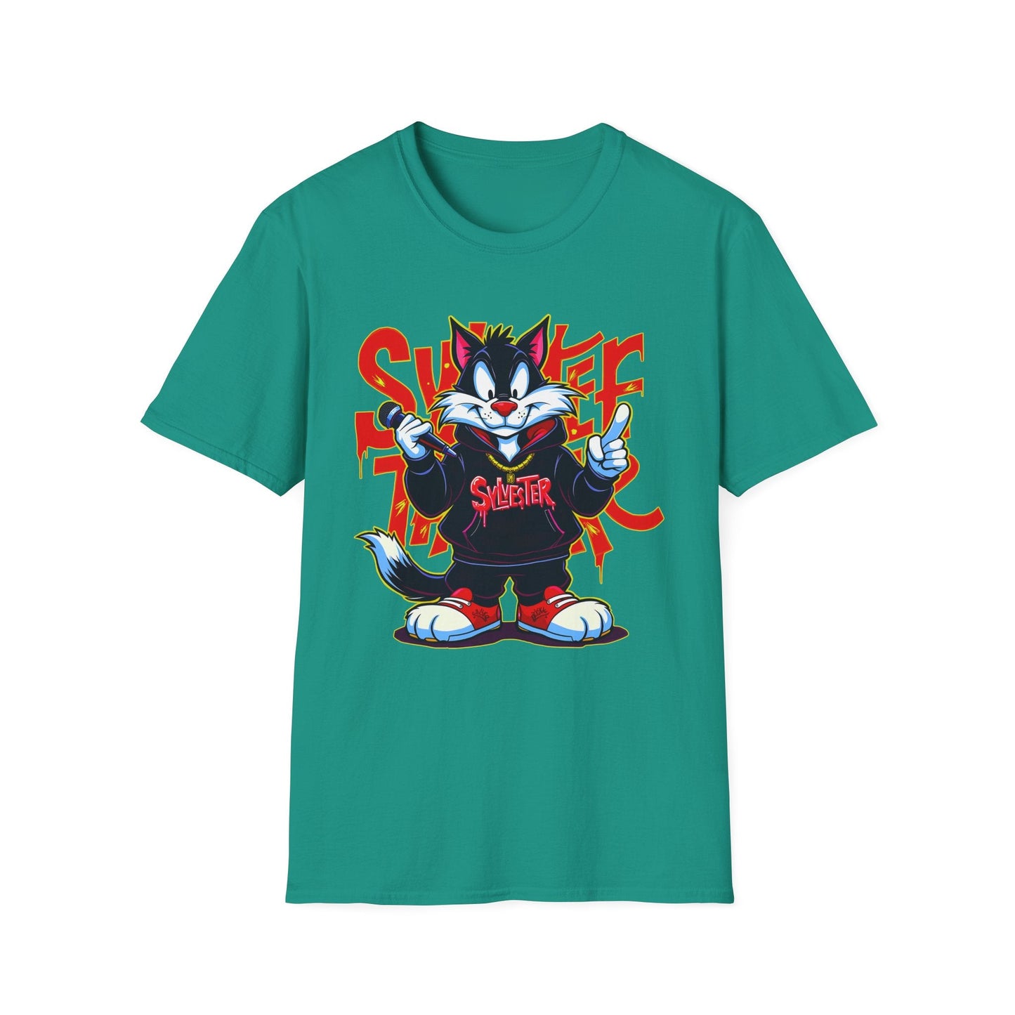 Gildan Softstyle Unisex T Shirt 100 Percent Ring Spun Cotton Cartoon Animation And Funny Animals Tee