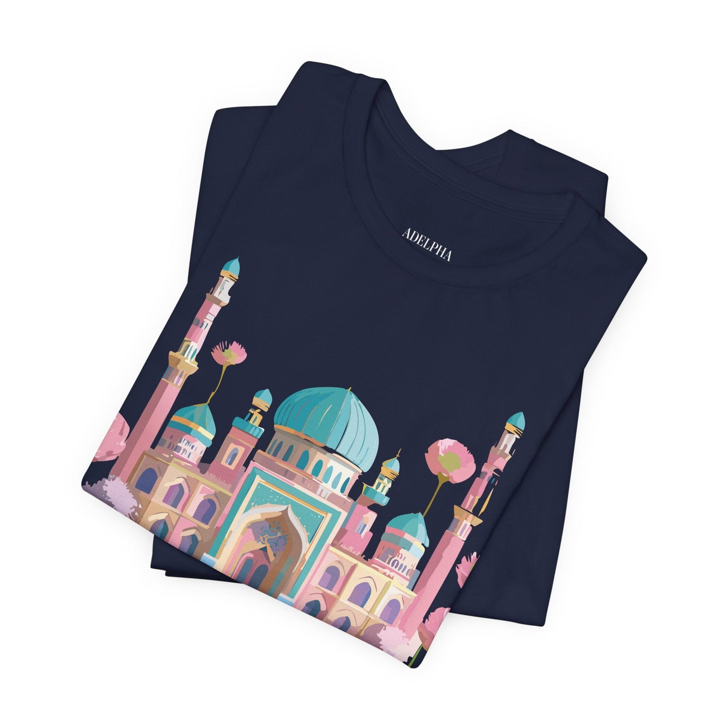 Adelpha Unisex Graphic Tee Vintage Inspired Artwork Tashkent Tourist Shirt Travel Style