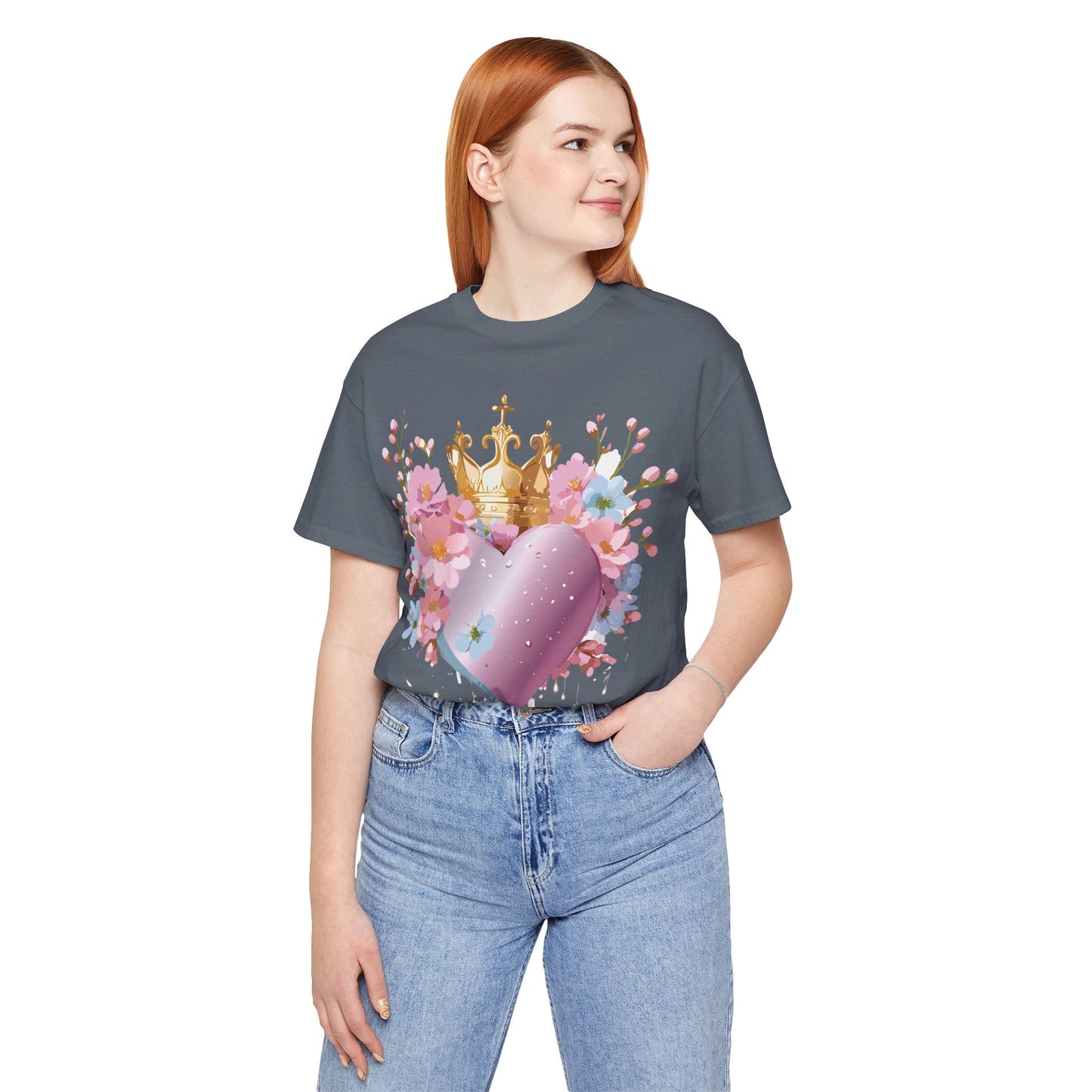 Valentine Graphic Tee From Adelpha Unisex Jersey Short Sleeve Vintage Inspired Artwork Shirt