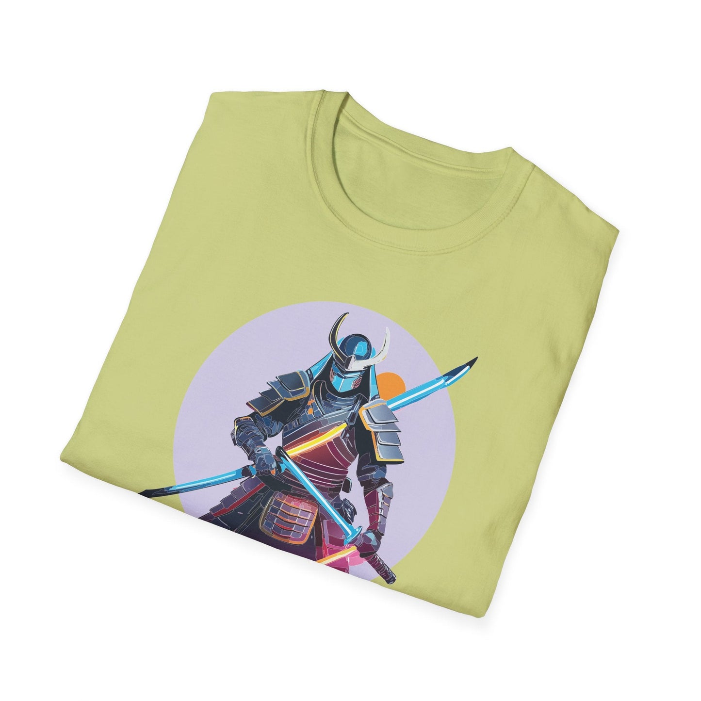 Samurai Shirt Unisex Gildan Softstyle Tee 100 Percent Cotton Lightweight Comfort