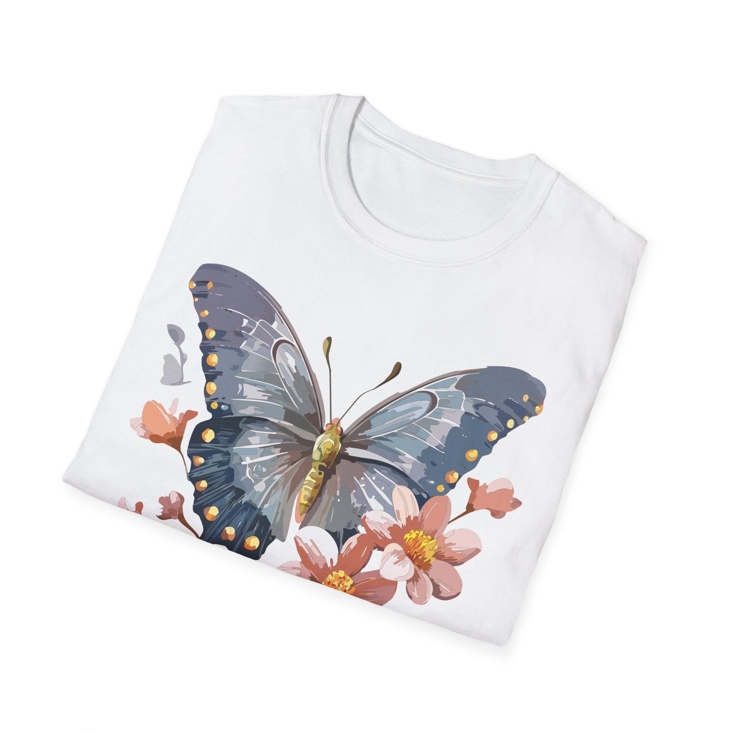 Butterfly Shirt Unisex T Shirt Monarch Butterfly Softstyle Tee Gildan 64000 Breathable Everyday Wear