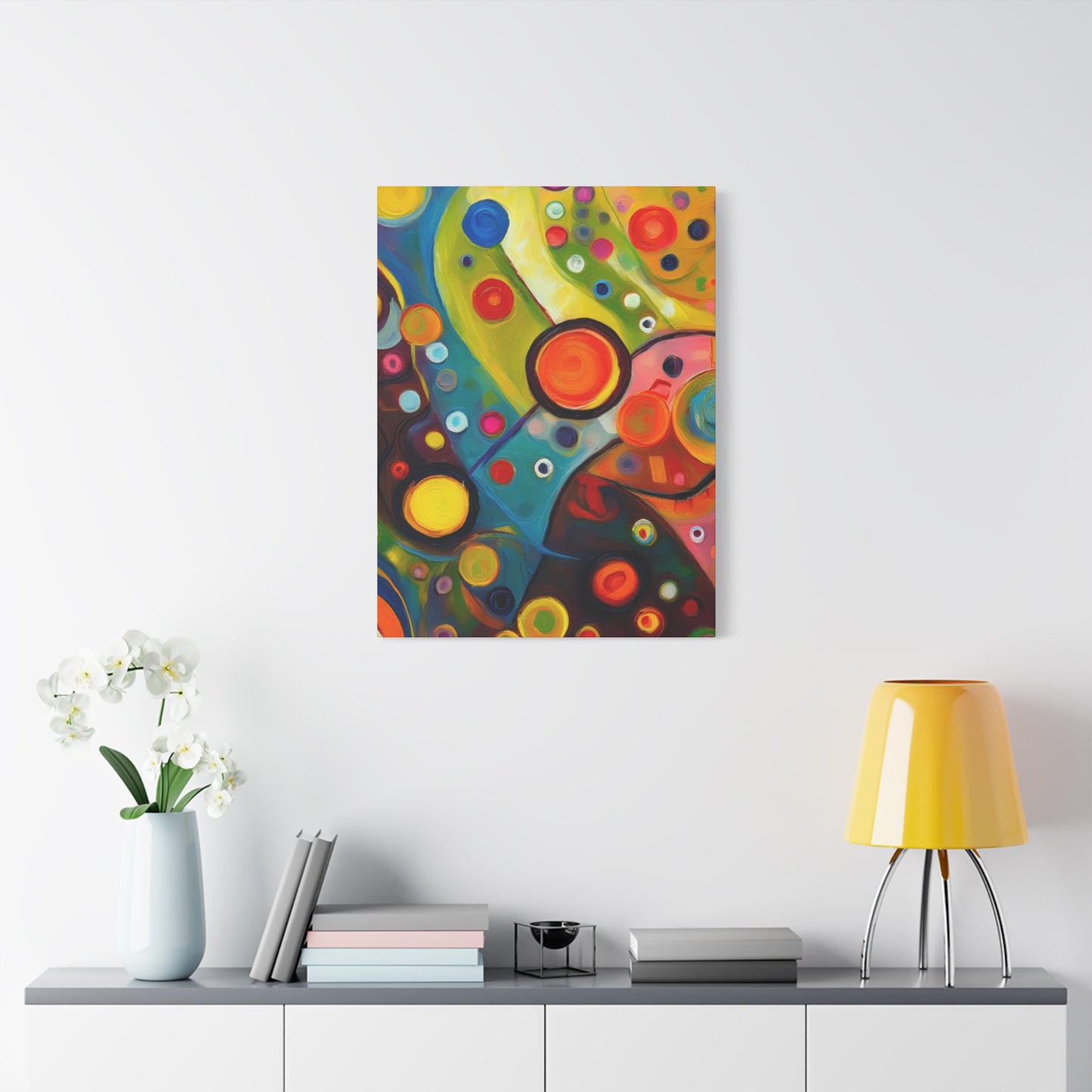 Abstract Oil Painting Print Canvas 20x24,20x30,24x30 24x32,24x36,30x40 32x48,36x48,40x60 Pine-Wood Inner Frame ABS-125