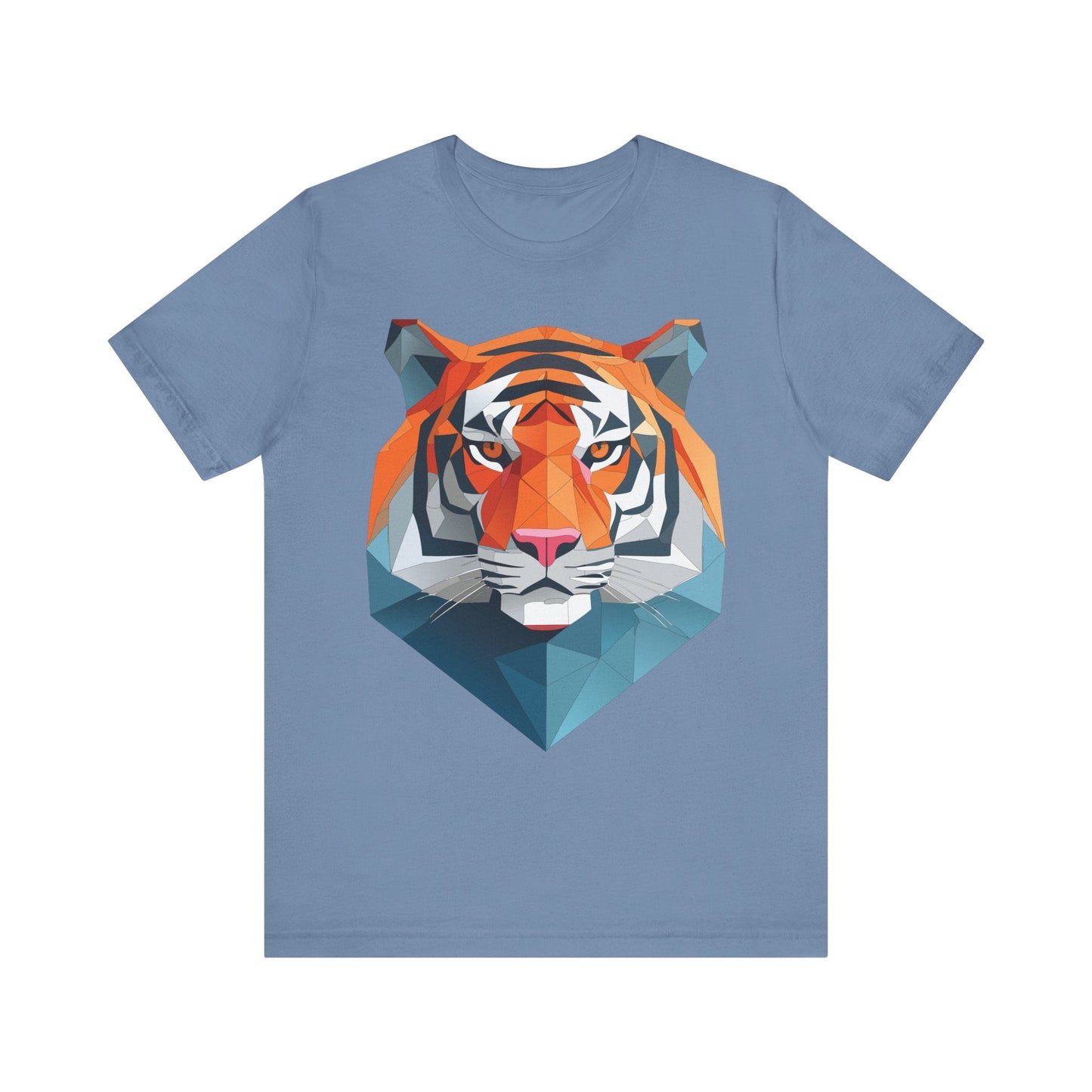 Unisex Animal Artwork Tee Shirt With Wild Animals Design For Everyday Wear And Comfort