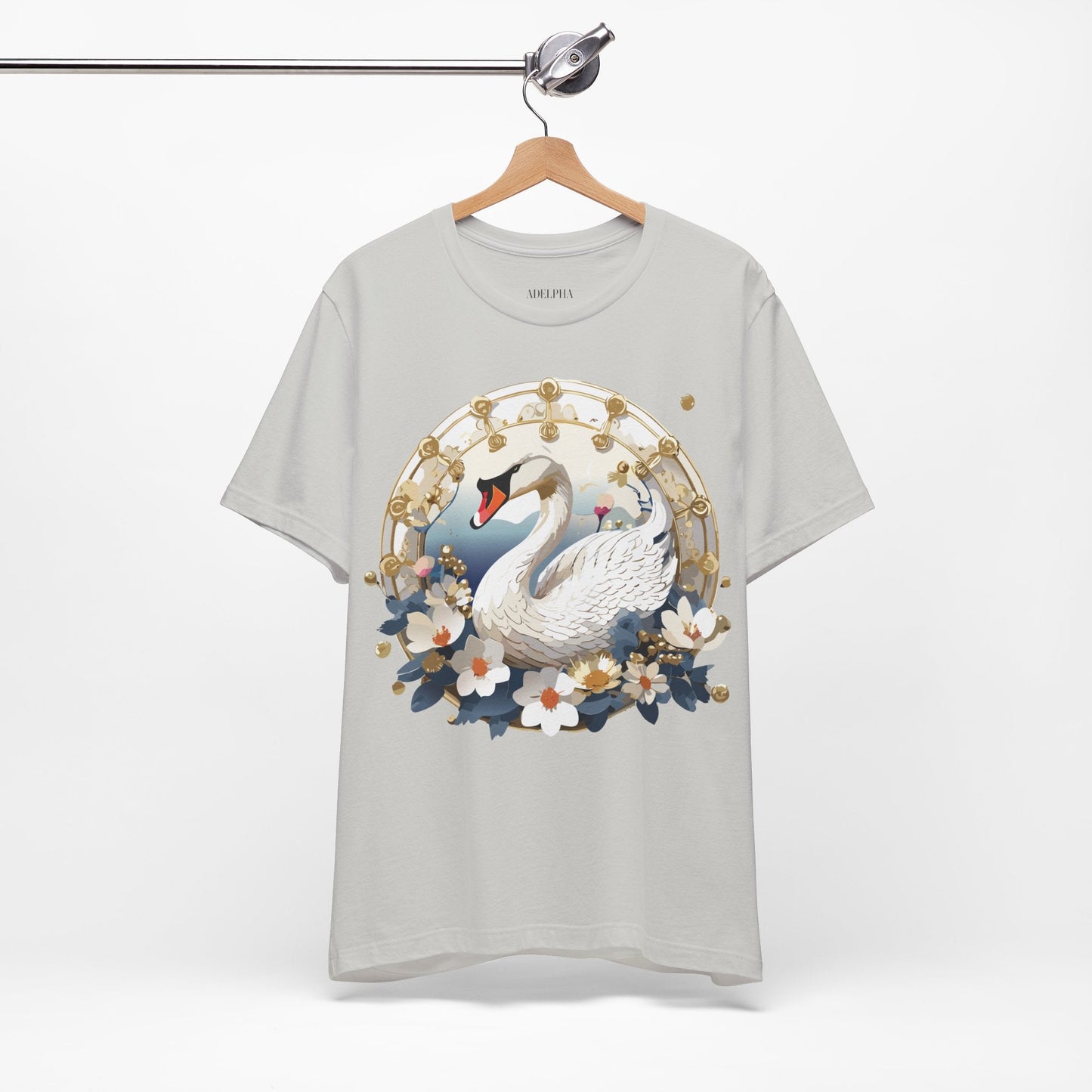 Adelpha Medallion Graphic Tee Unisex Jersey Short Sleeve Art Design Shirt Premium Comfort