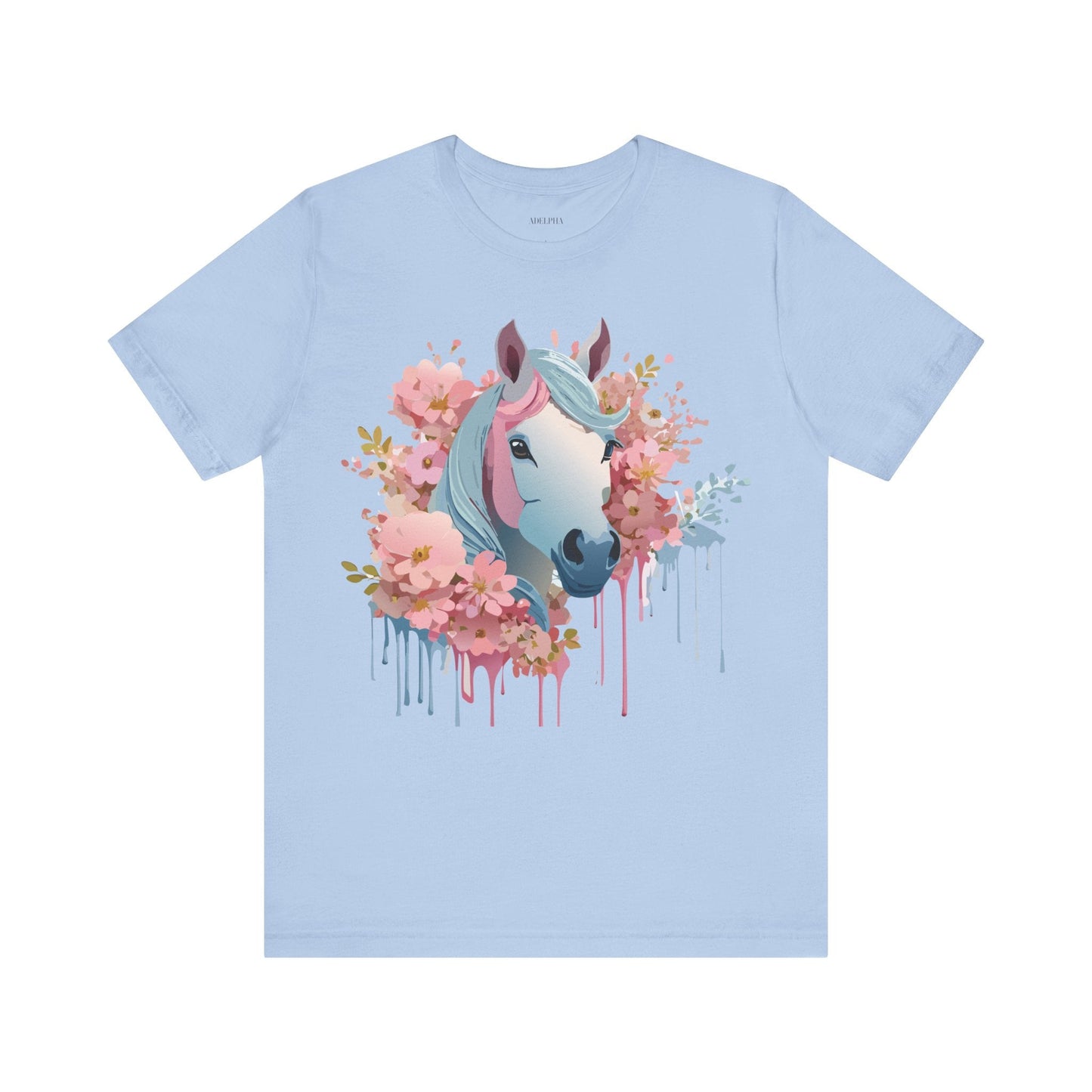 Horse Graphic Unisex 100 Cotton Vintage Animal Art T-Shirt 15