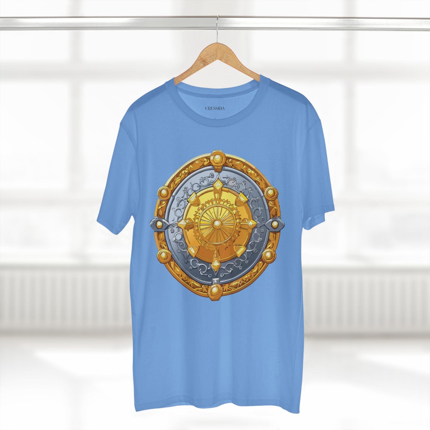 Antique Gold Coin Graphic Design T-Shirt Unisex 100 Cotton With Golden Print Artwork Tee 6