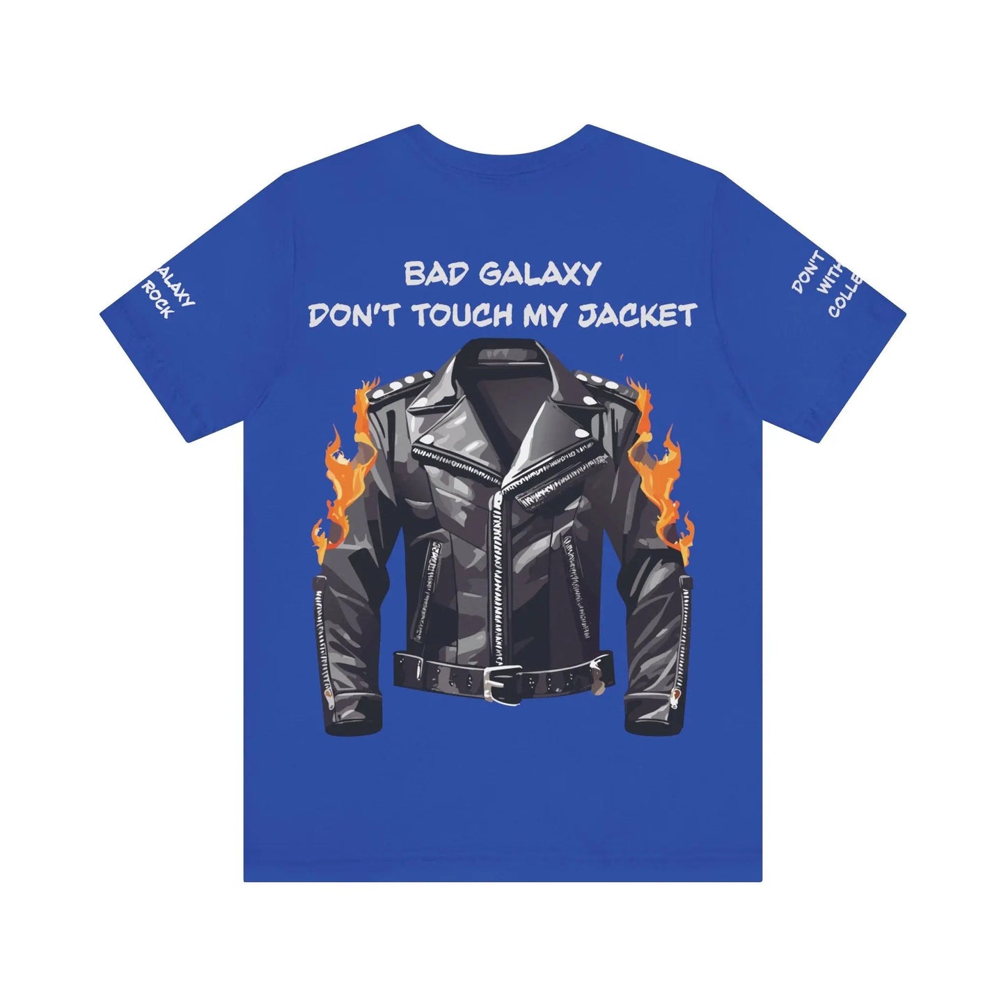 Bad Galaxy Punk Rock Tee Shirt Lightweight Fabric Made To Order 100 Percent Cotton Eco Friendly Inks