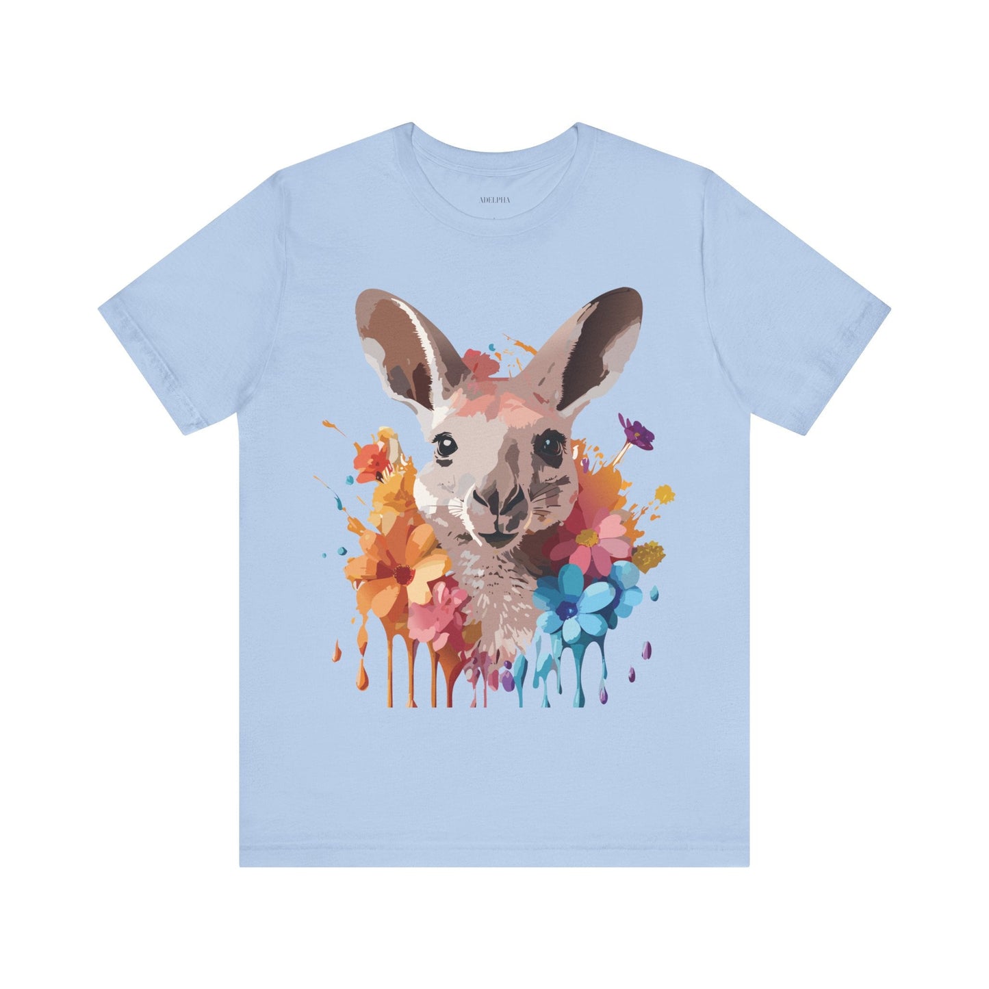 Kangaroo Graphic T Shirt Unisex Adelpha Art Design Tee Vintage Inspired Artwork For Everyday Style