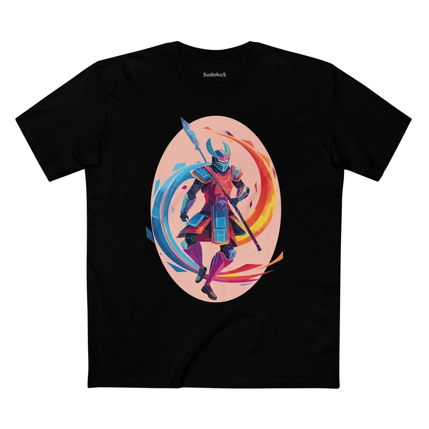 Samurai Graphic Unisex 100 Cotton Staple Tee 20