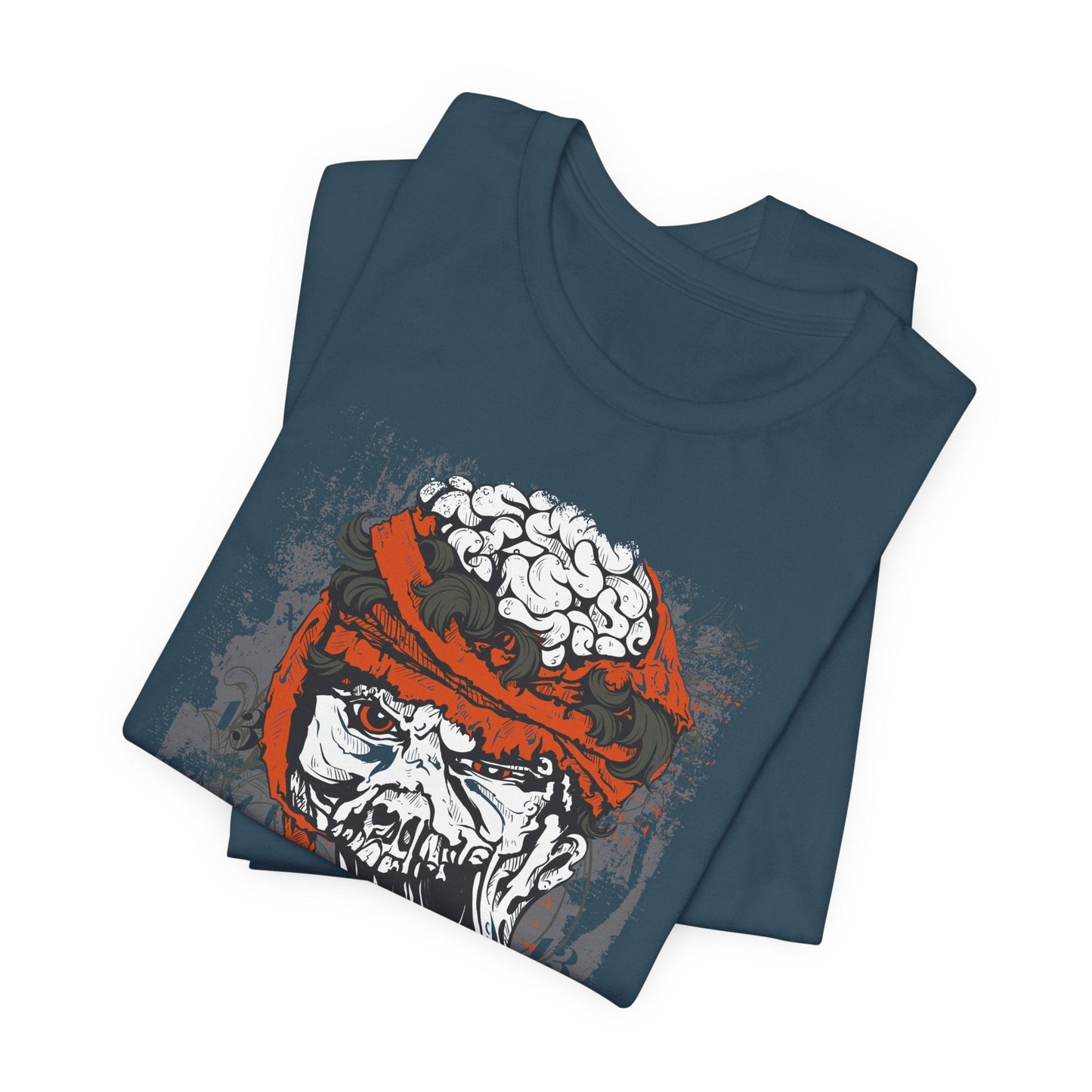 Skull Graphic Unisex Cotton T-Shirt r10