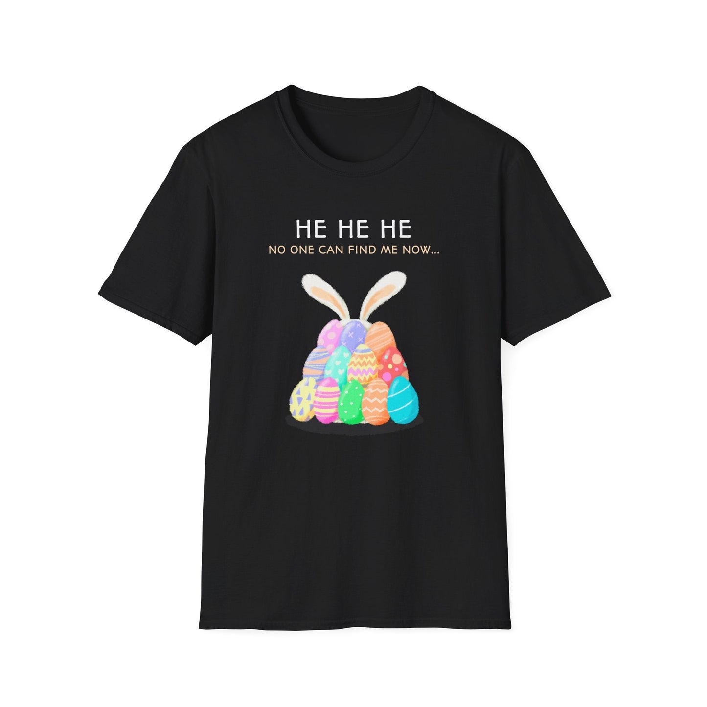 Easter Egg T Shirt Unisex Softstyle 100 Percent Ring Spun Cotton Easter Design Tee