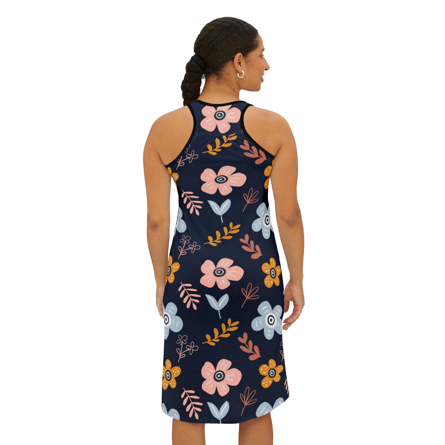 Sommerkleid mit floralen Prints