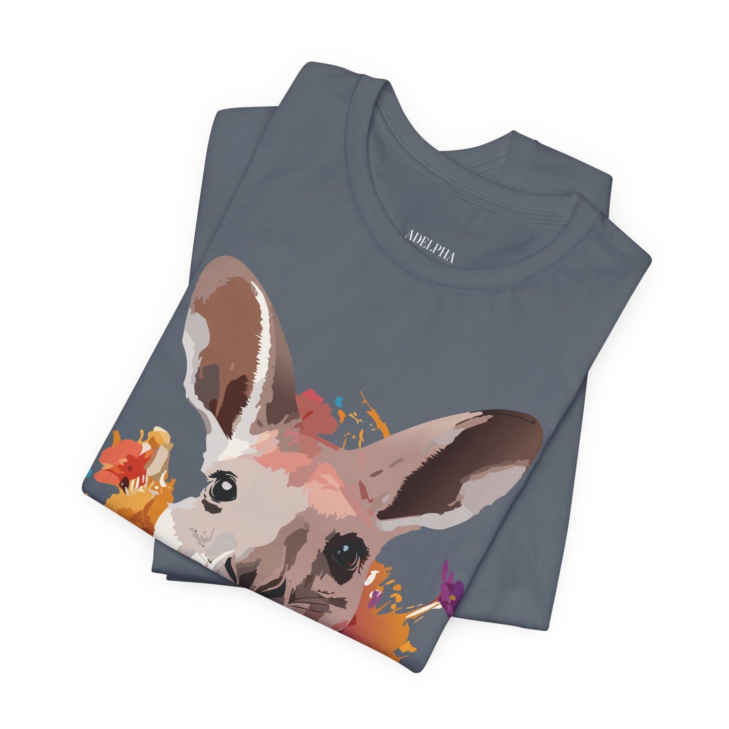 Kangaroo Graphic T Shirt Unisex Adelpha Art Design Vintage Inspired Tee With Original Artwork