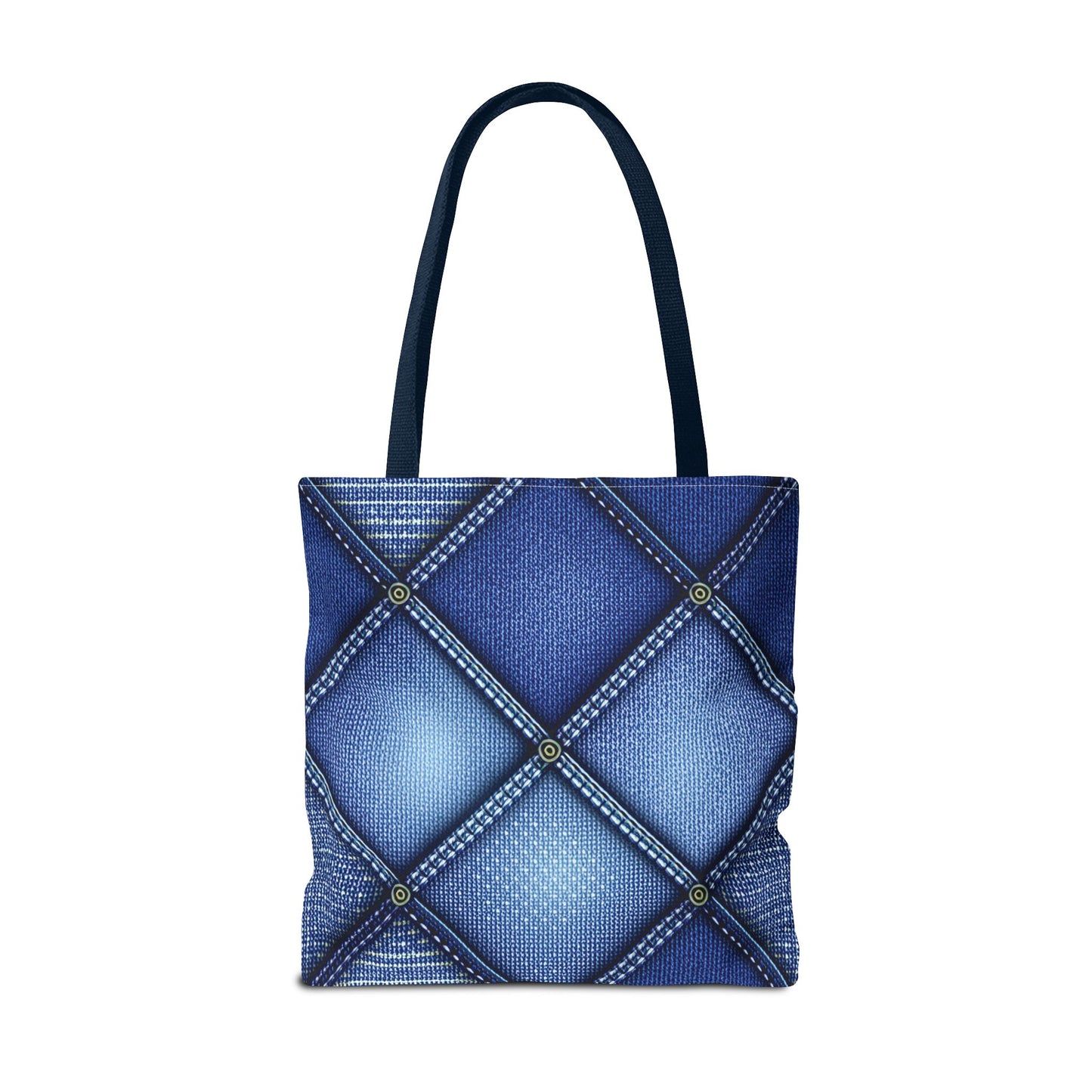 DENIM PRINT CANVAS BAG HIGH-QUALITY 100% SPUN POLYESTER 3 SIZES CANVAS BAG-115