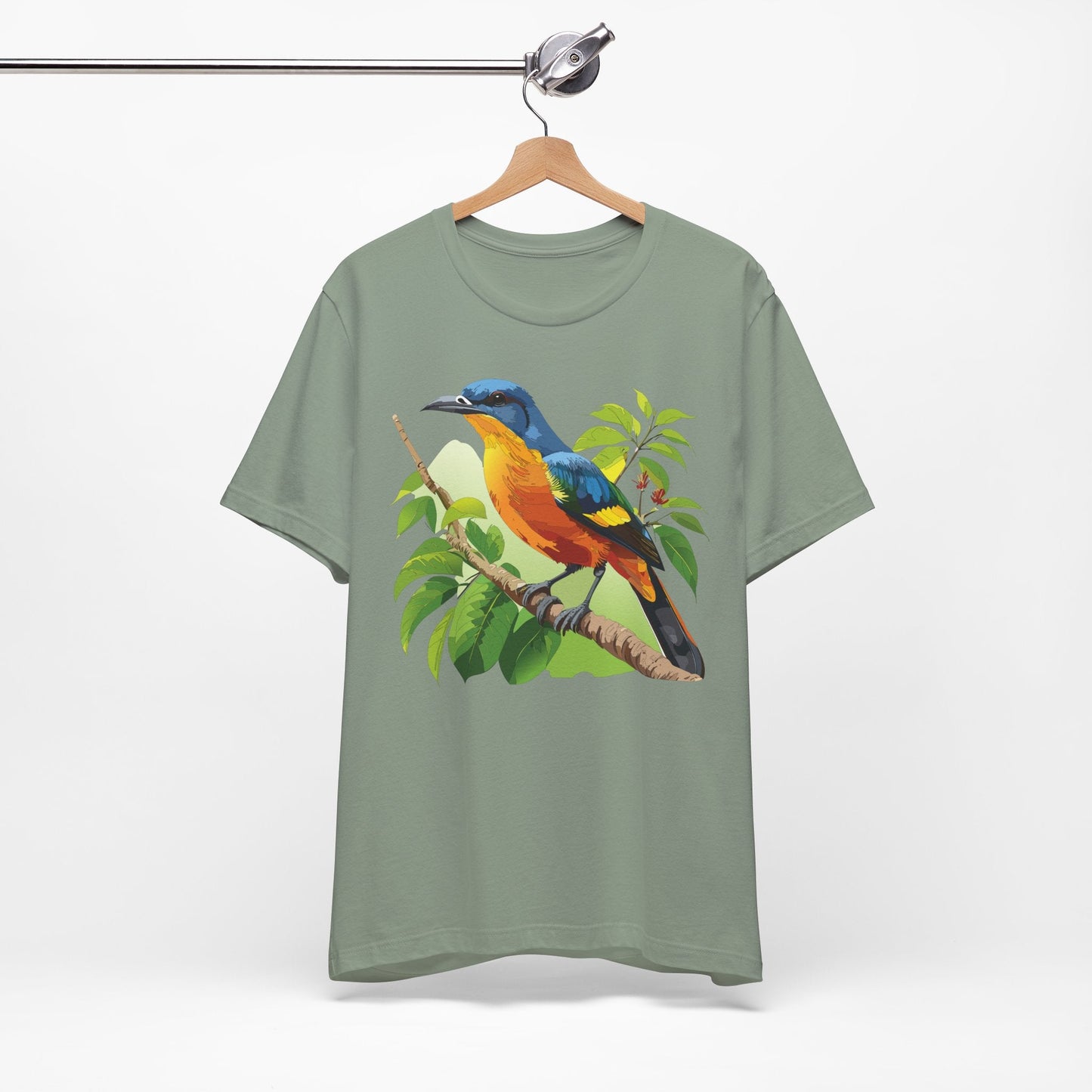 Unisex Animal Design Tee Shirt With Wildlife Graphics For Casual Everyday Wear And Comfort